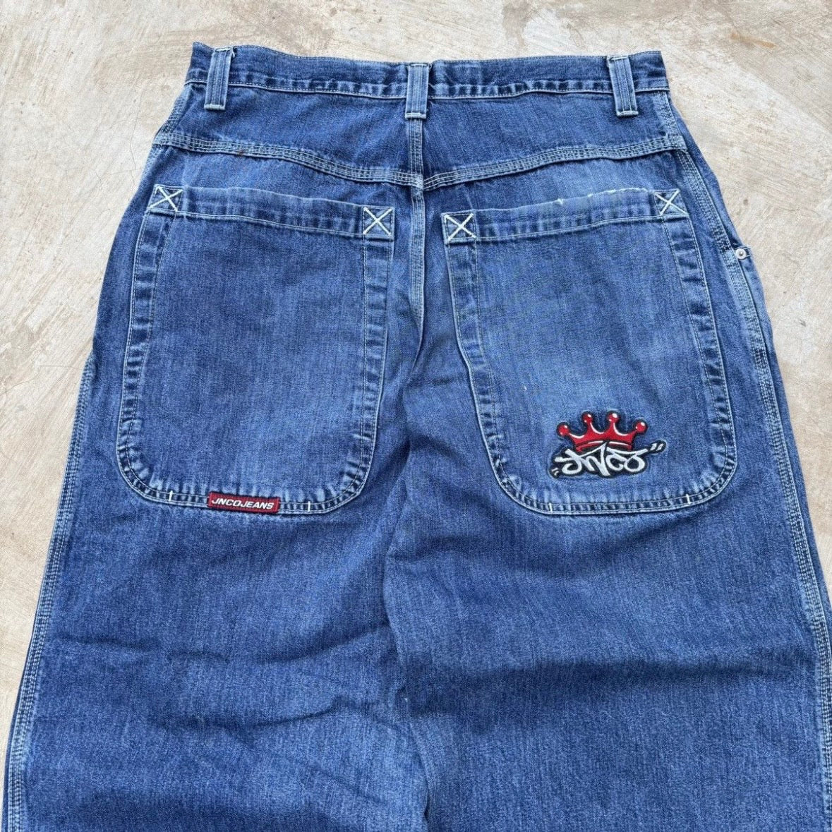 Vintage 90s Jnco Spell out Pant 34