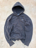 00s Vintage Nike embroidered small swoosh Hoodie L