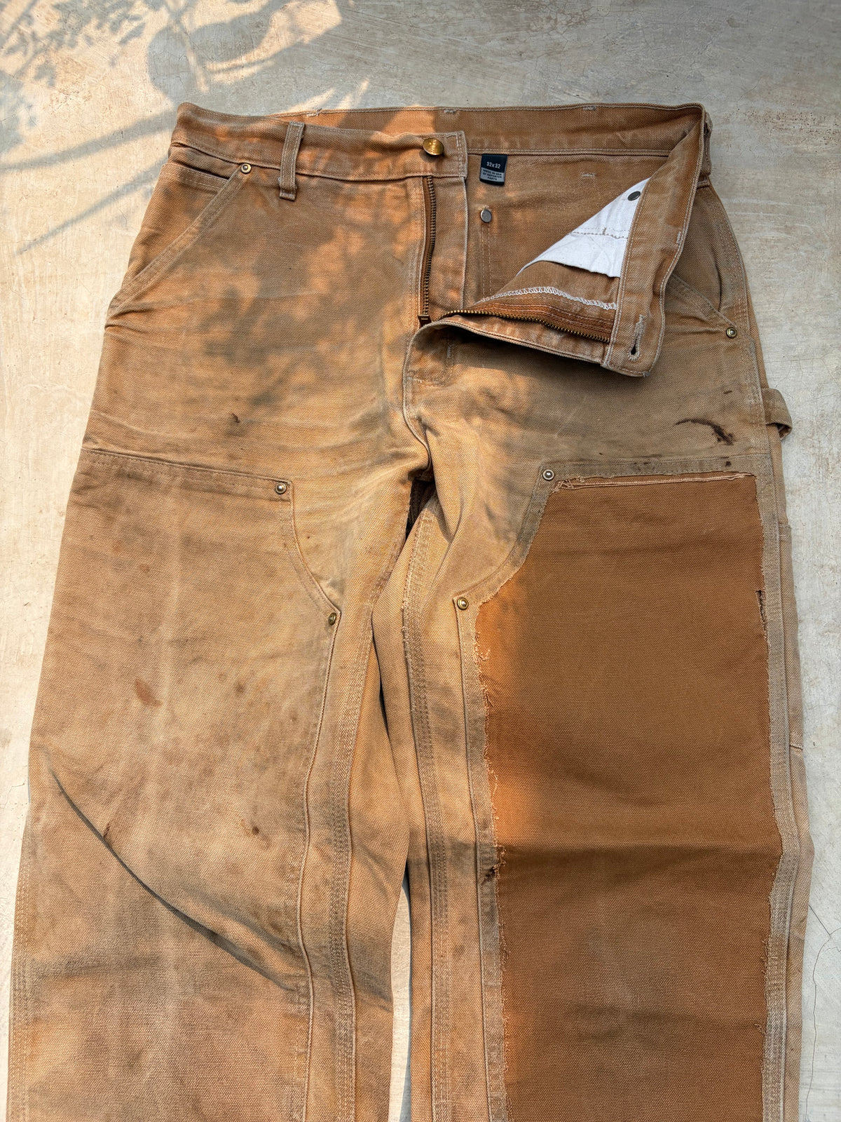 Vintage Sunfaded 1 pannel Carhartt Double Knee 32