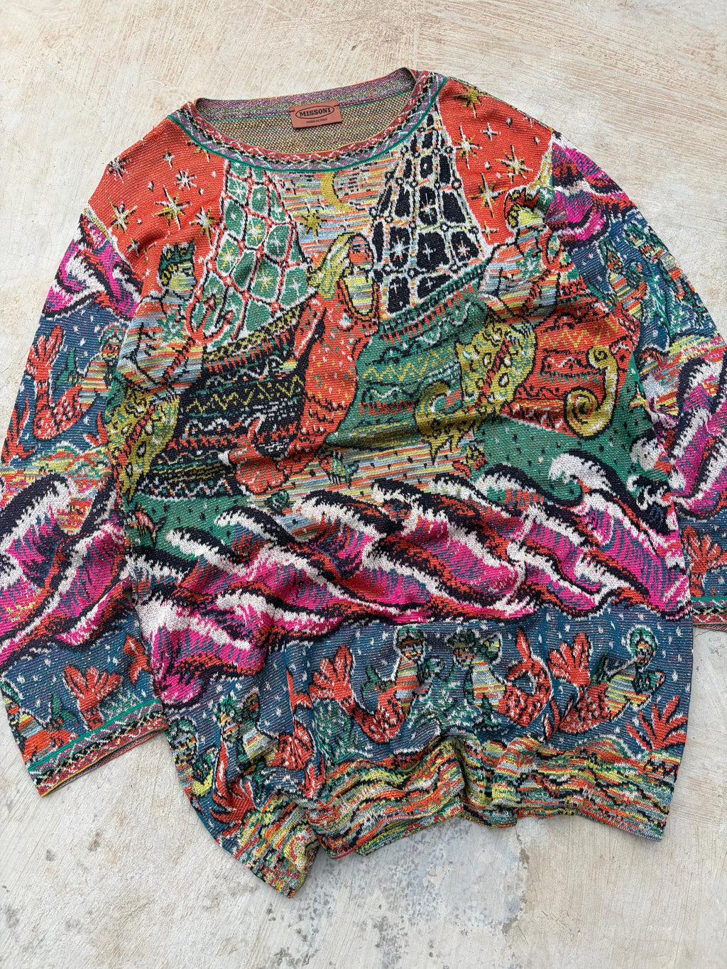 Vintage 90s Missoni Knitwear Sweater M