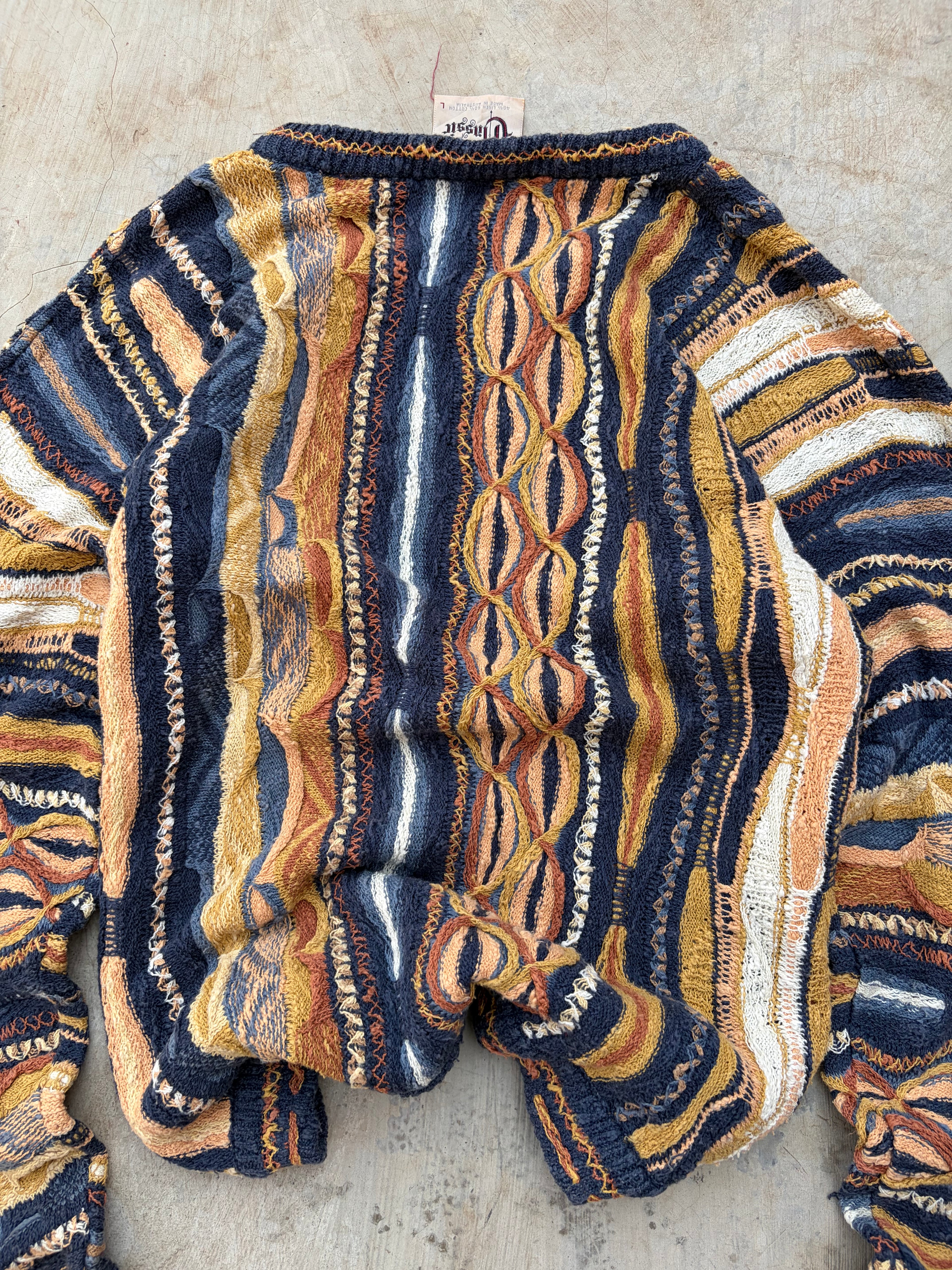 Vintage 90s Coogi Classic 3D Knit Sweater L