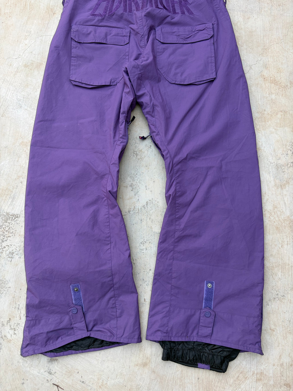 Vintage 00s Quiksilver Purple Insulated Snow Ski Pants 34