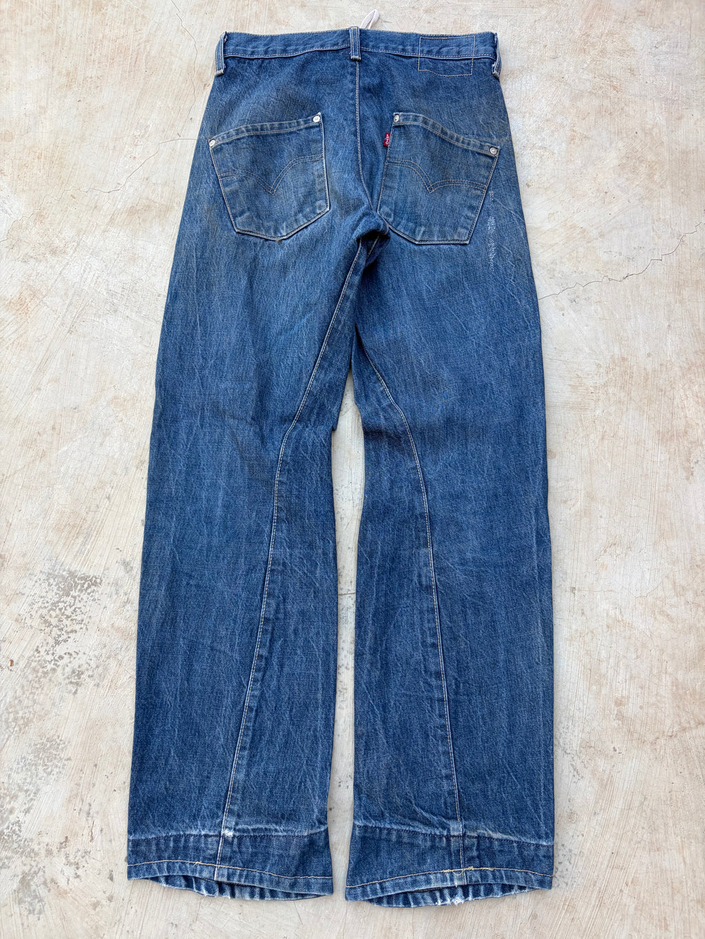 Vintage Levi’s 503 Denim Jeans Faded Blue Straight Leg 28