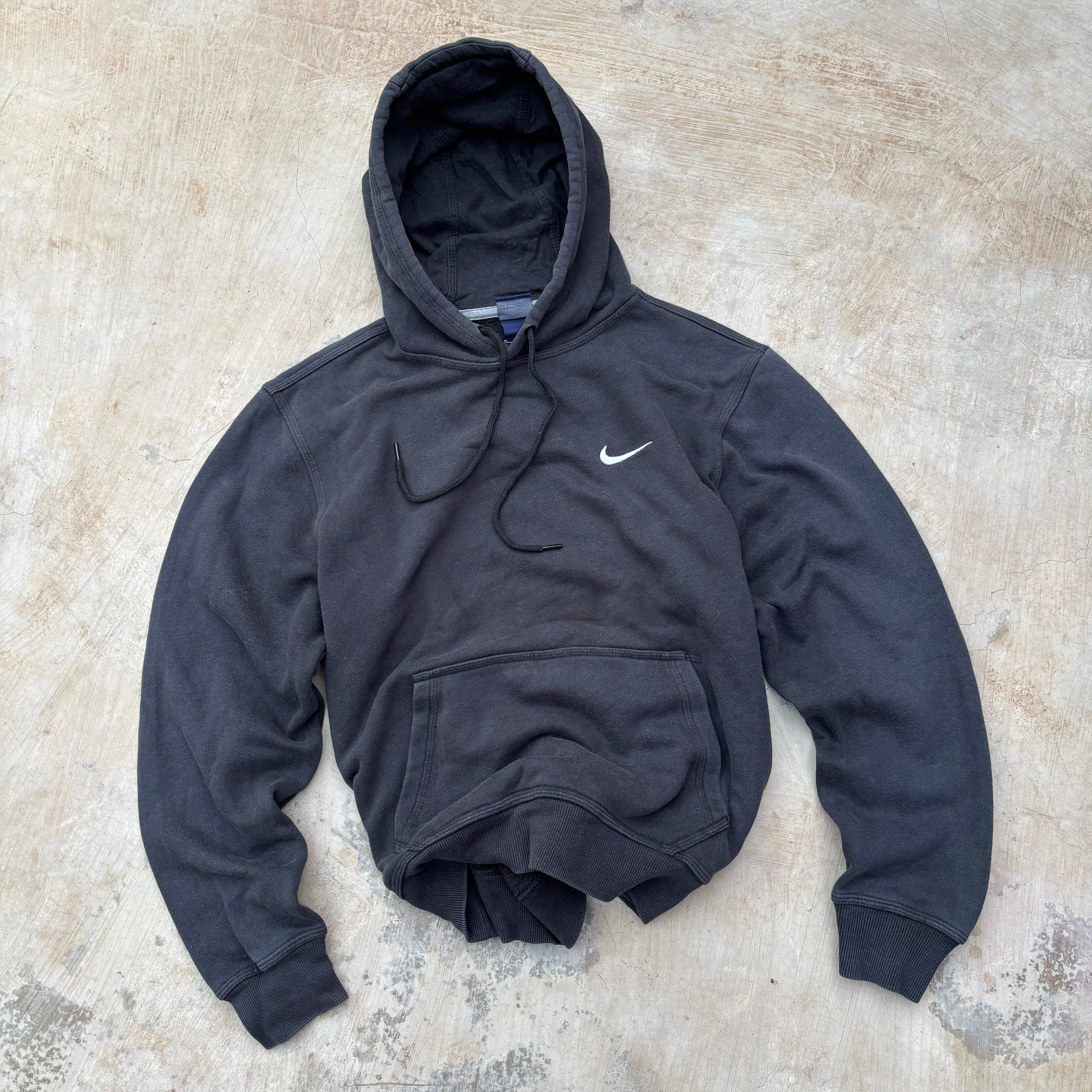 Vintage 00s Nike Swoosh Hoodie M/L
