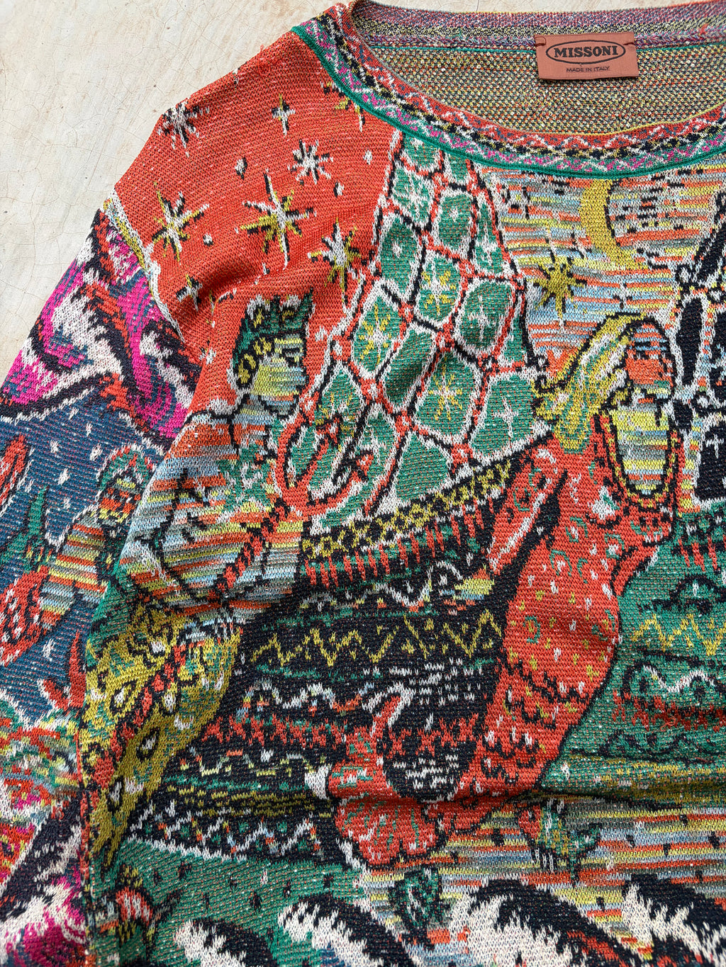 Vintage 90s Missoni Knitwear Sweater M