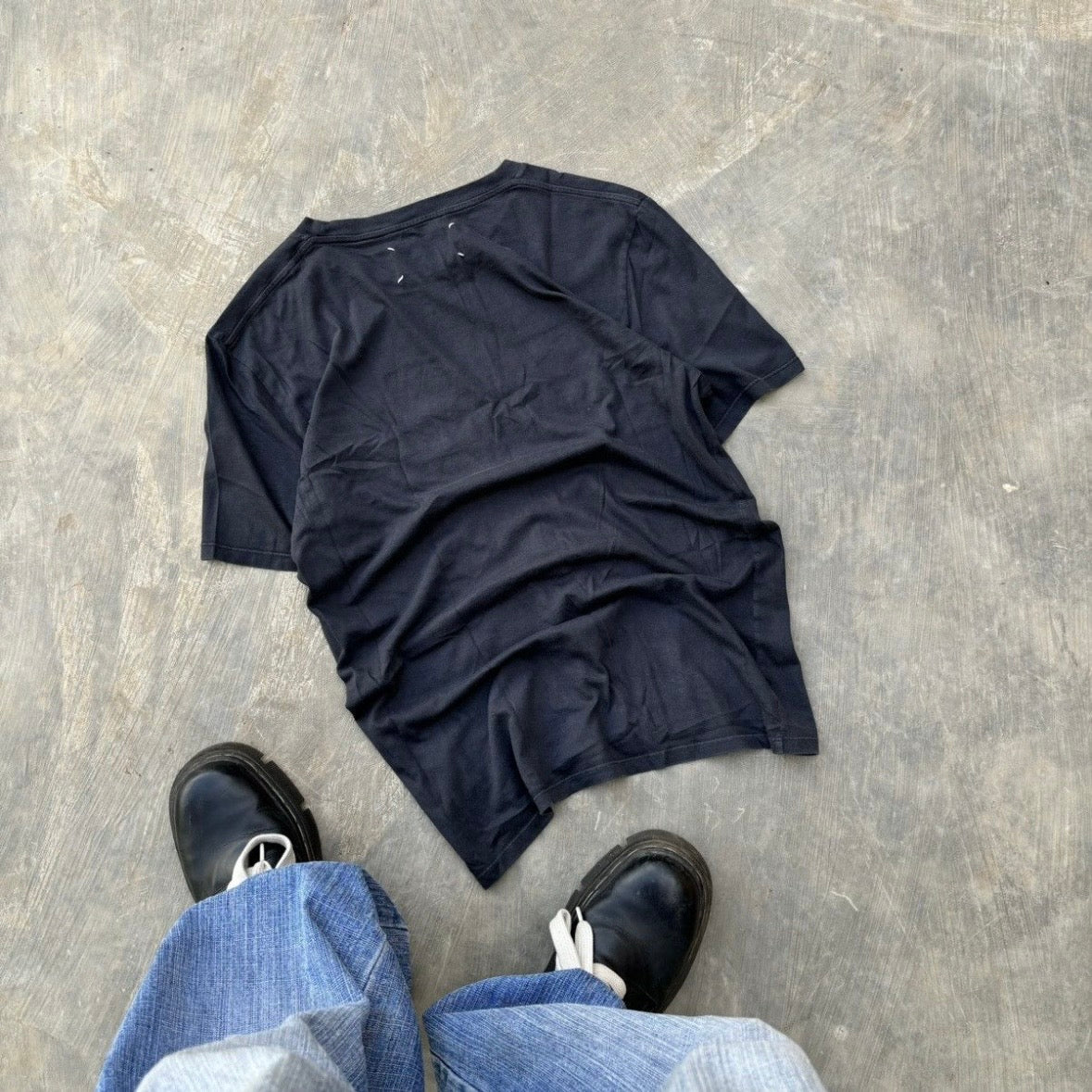 Vintage 00s Martin Margiela One Dollar Tee S