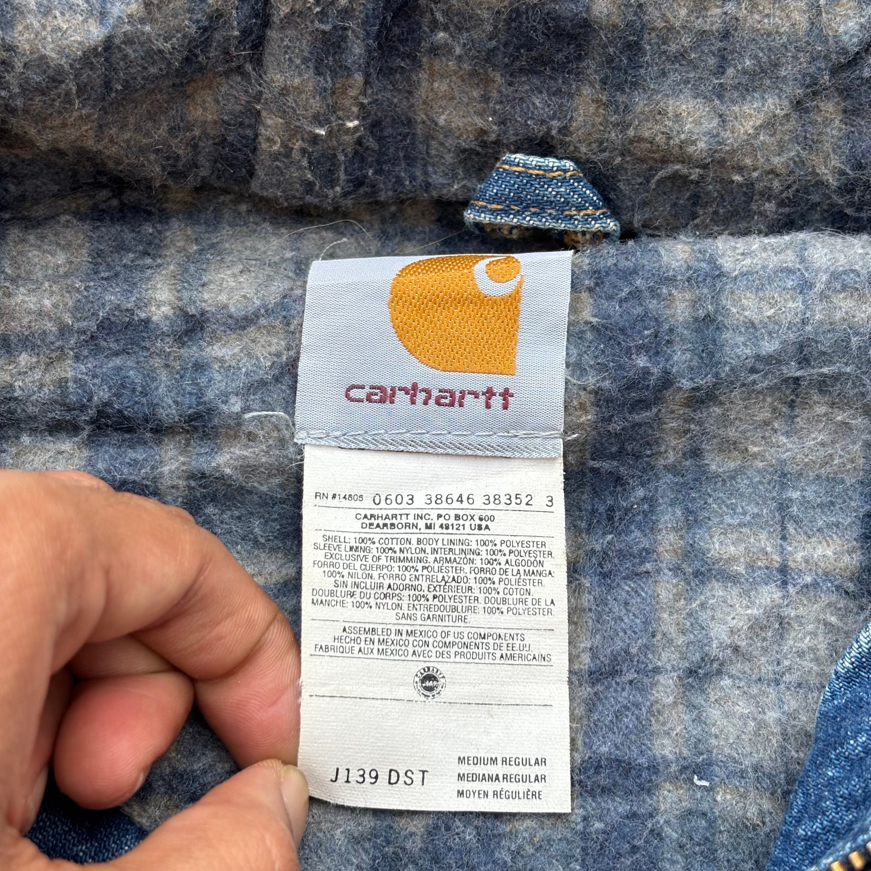 Vintage 00s Carhartt Asap Rocky Active Jacket DST M
