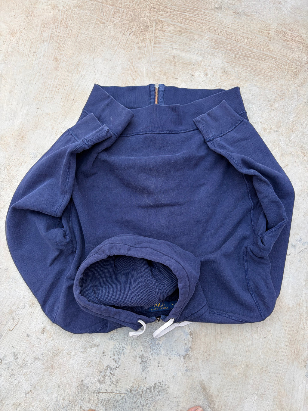 Vintage 90s Polo Ralph Lauren Zip Hoodie L
