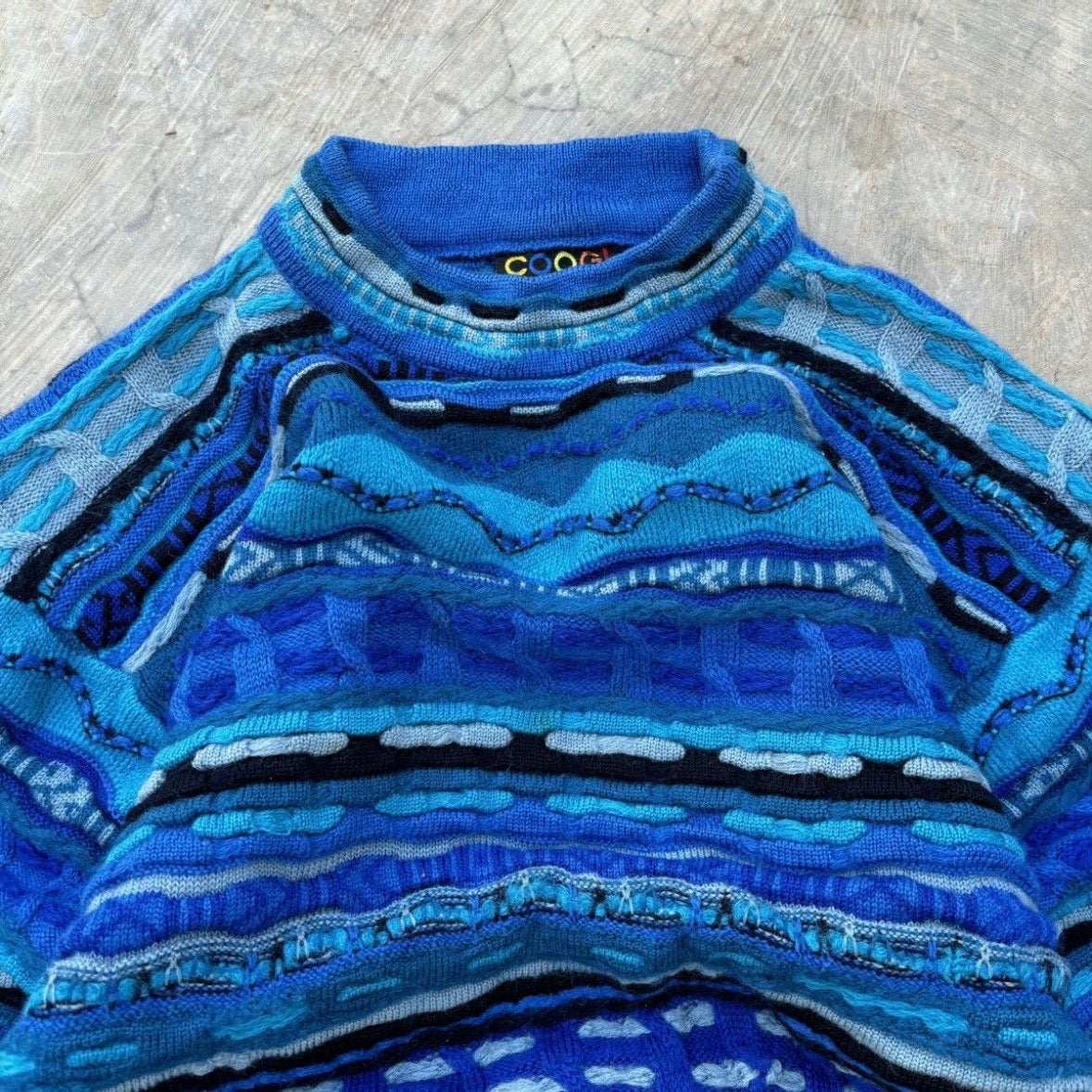 90s Coogi 3D Knitwear S/M