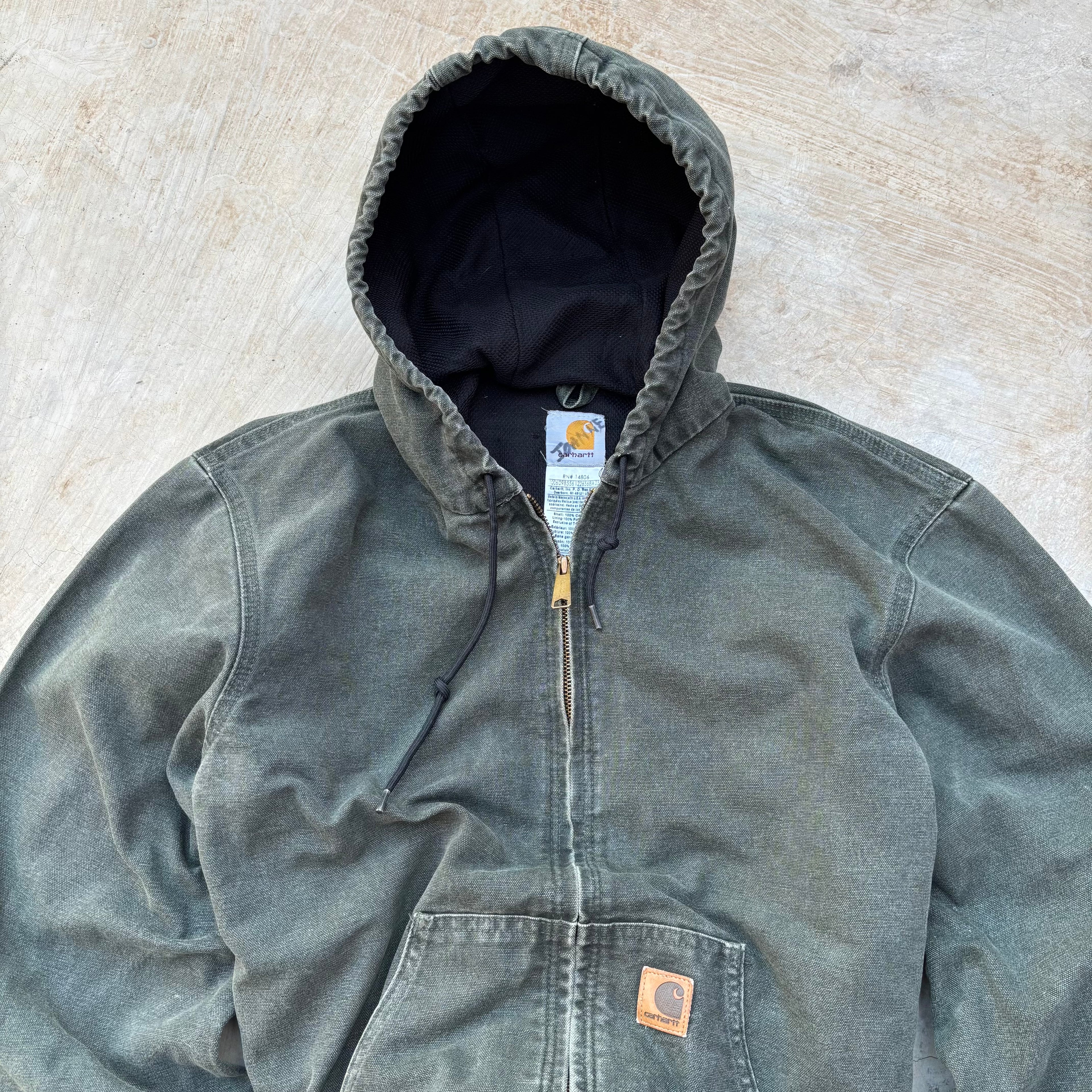 Vintage Carhartt Active Jacket J25 Mos M