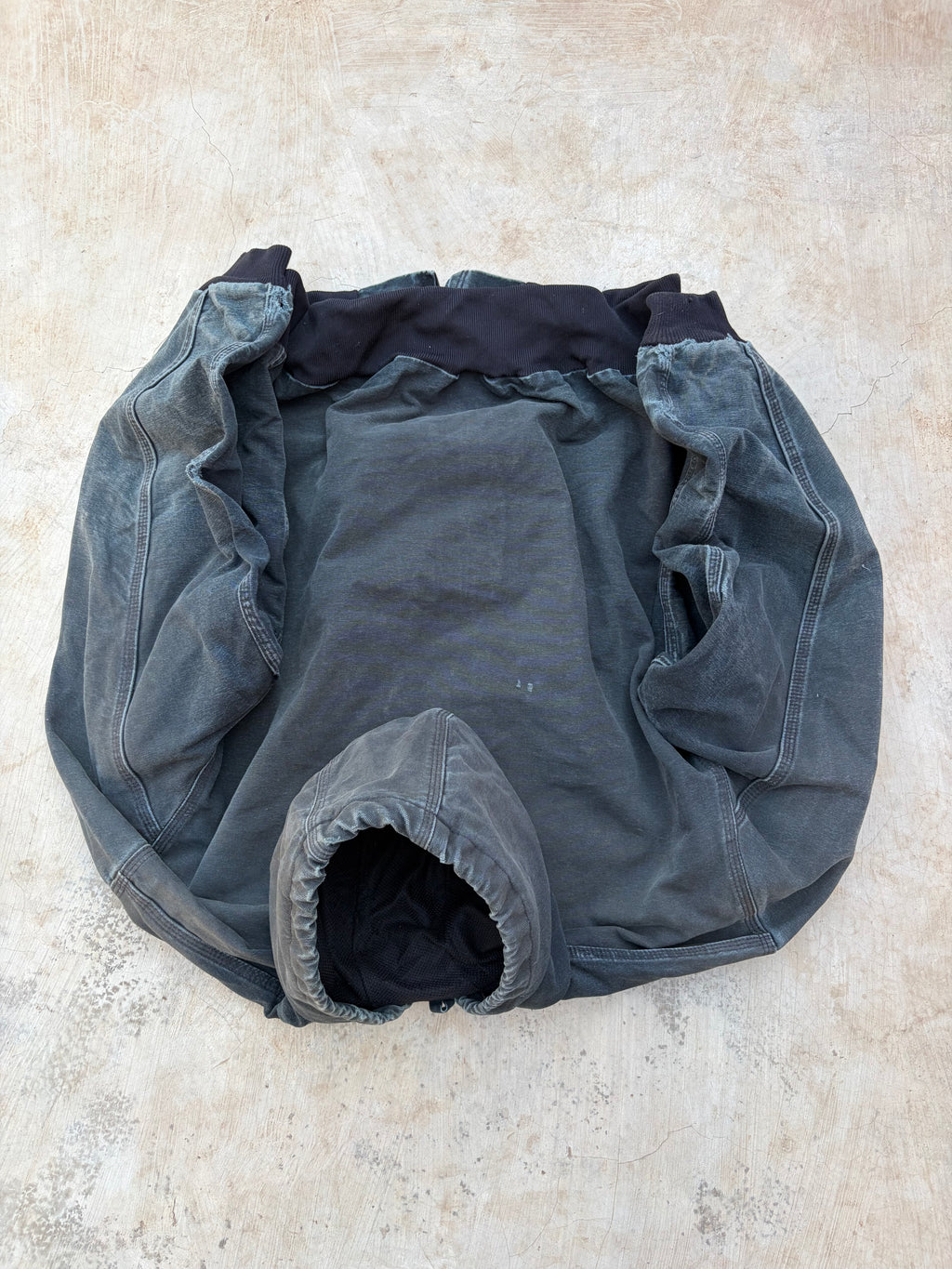 Vintage 00s Faded Carhartt Active Jacket J131 BLK XL