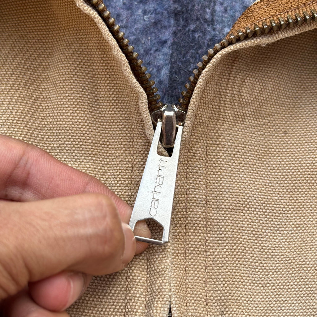 Vintage 90s Sunfaded Carhartt Detroit Jacket M/L