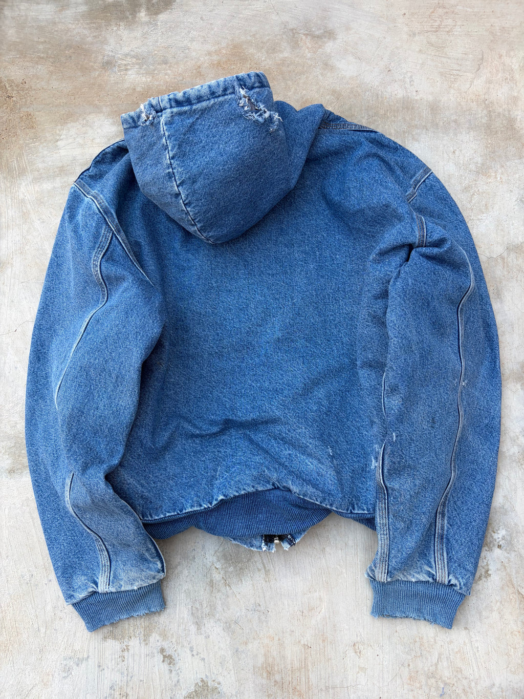 Vintage 90s Carhartt Denim Active Jacket A$AP Rocky Edition L/XL