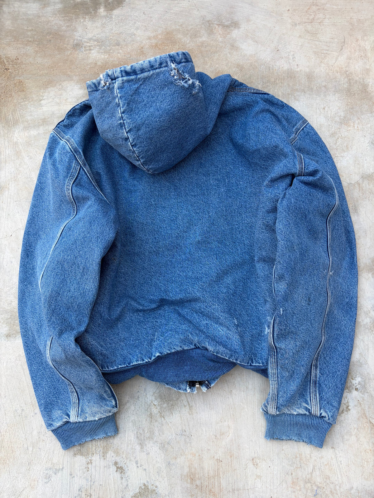 Vintage 90s Carhartt Denim Active Jacket A$AP Rocky Edition L/XL