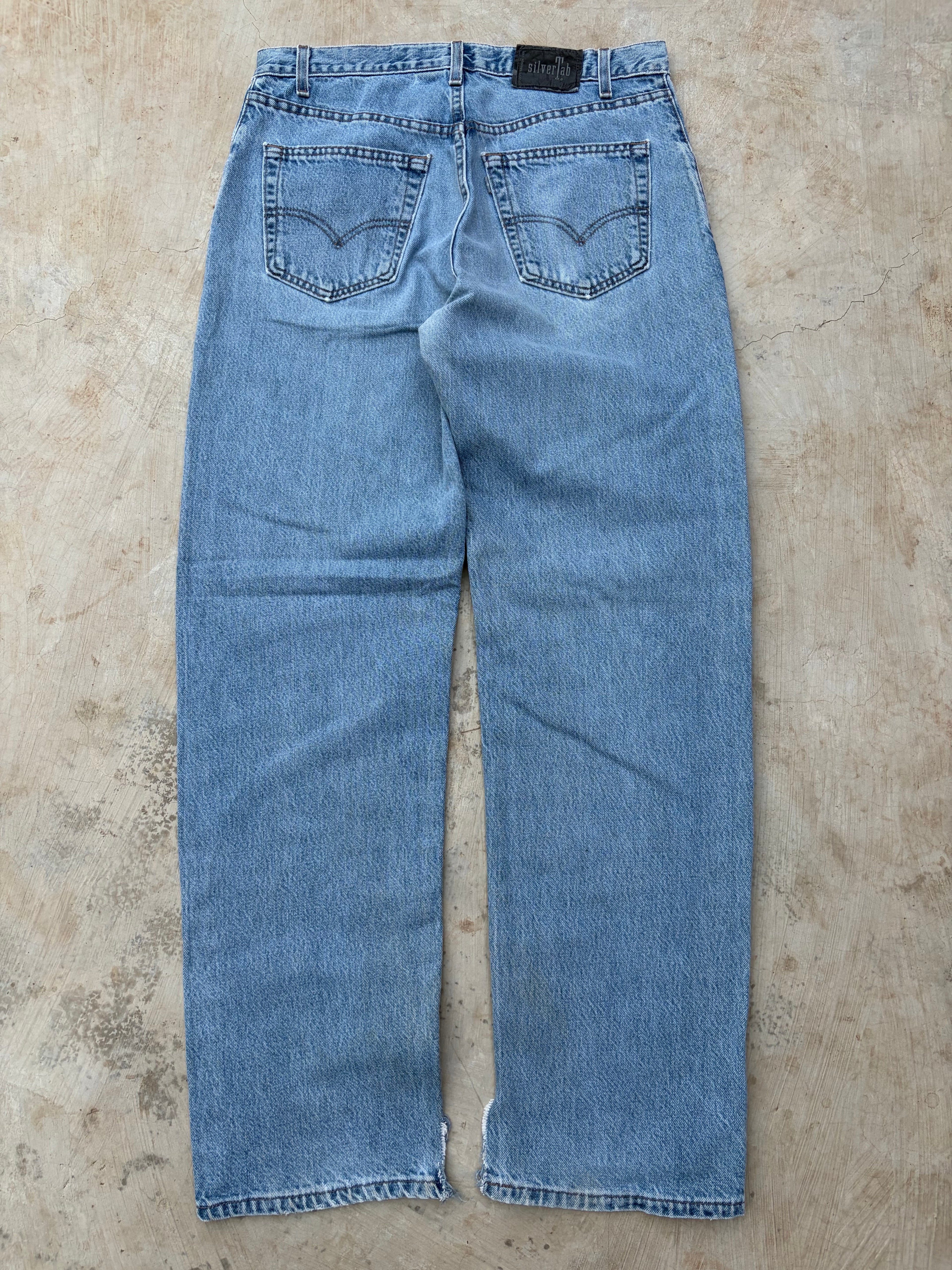 Vintage 90s Levi's SilverTab Straight Relaxed Fit Jeans 34