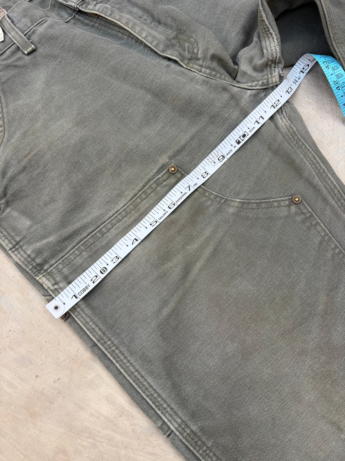 Vintage Sunfaded Bootcut Carhartt Double Knee pants 33