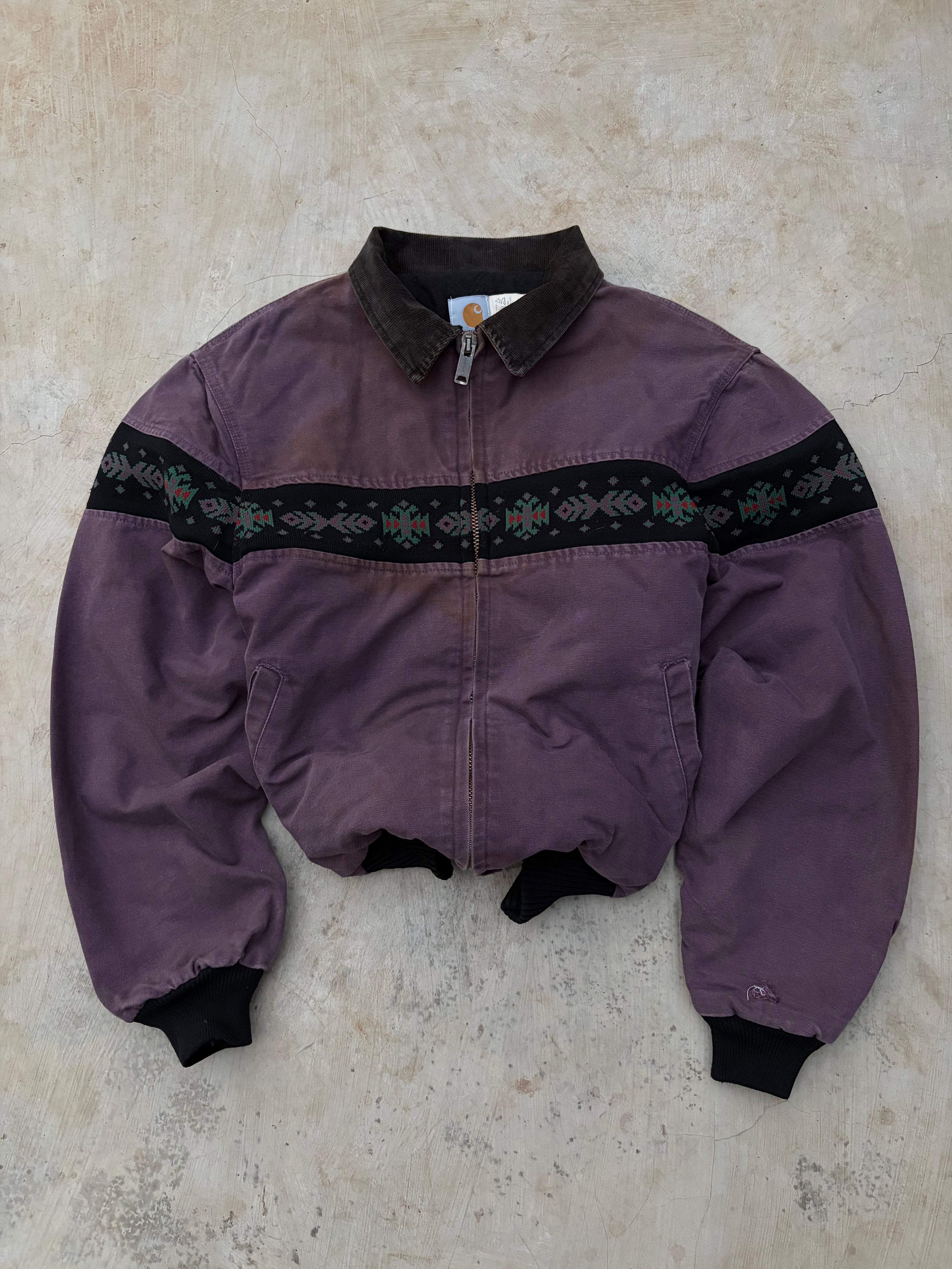 Vintage 1994 Carhartt Santa FE Aztec Jacket L