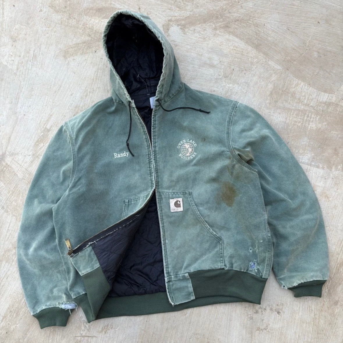 Vintage 90s Carhartt Active Jacket HTG L