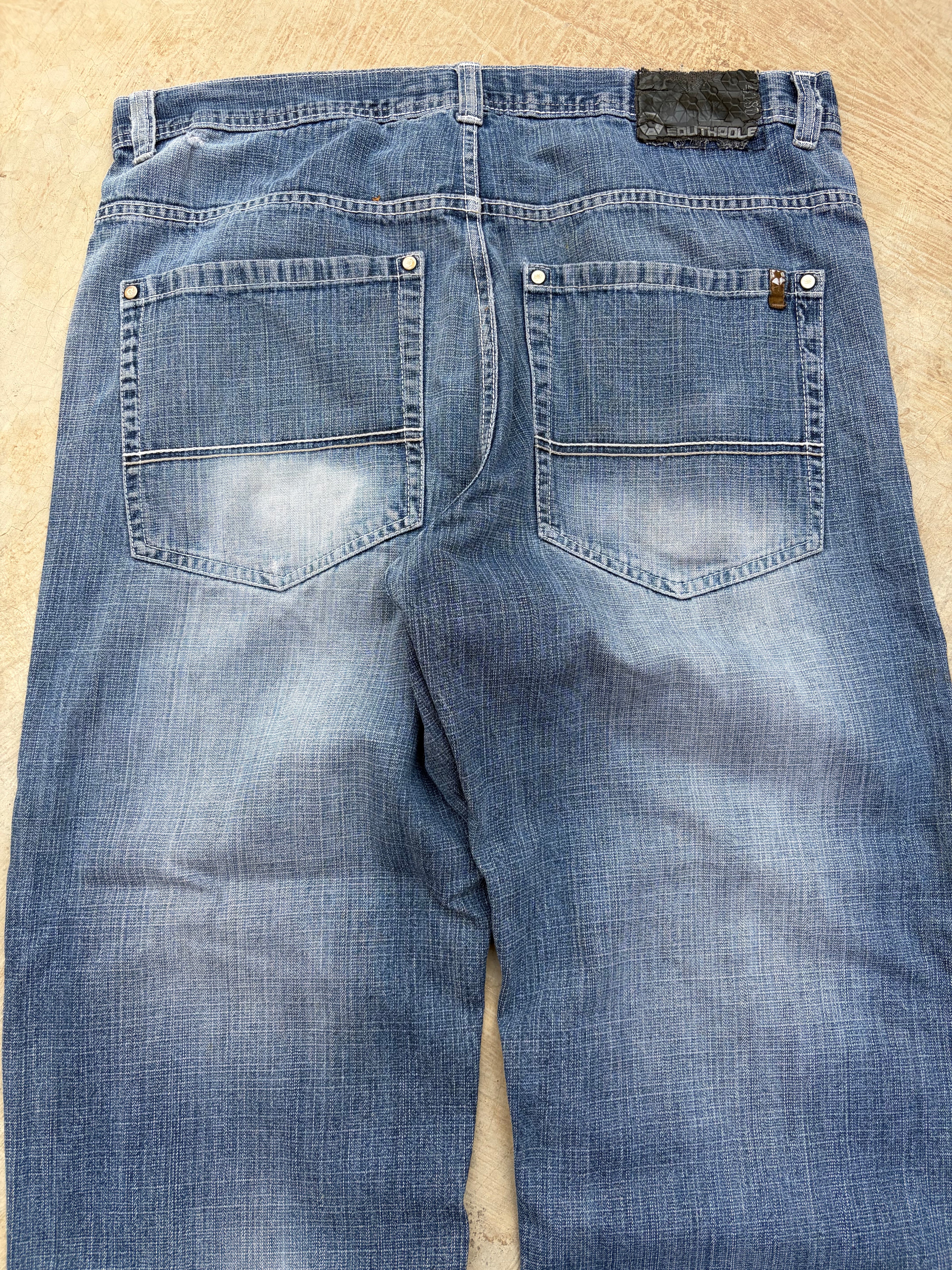Vintage 90s SouthPole Brown Tabs 38