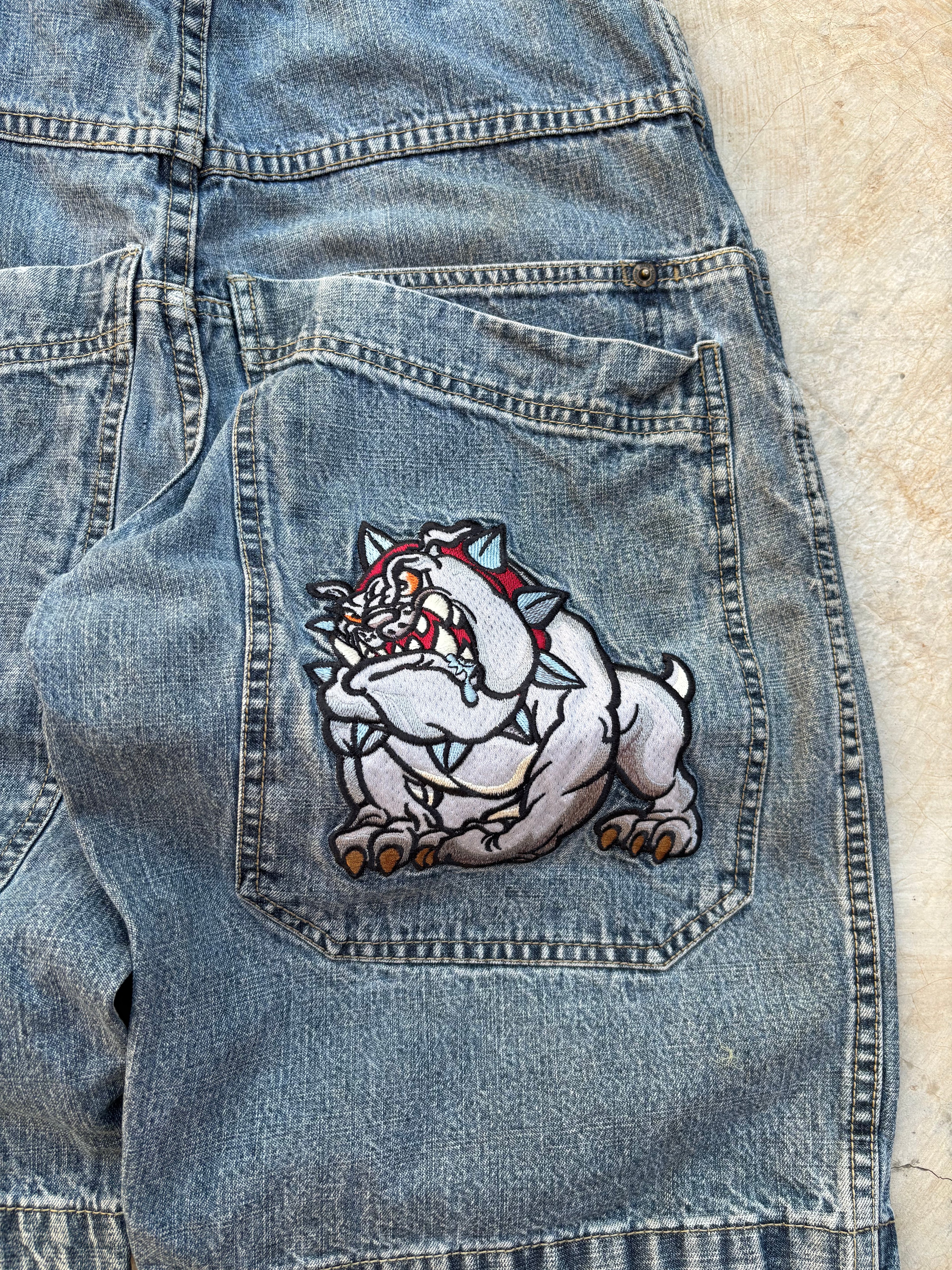 Vintage 00s Jnco Look alike Machine Jeans 29