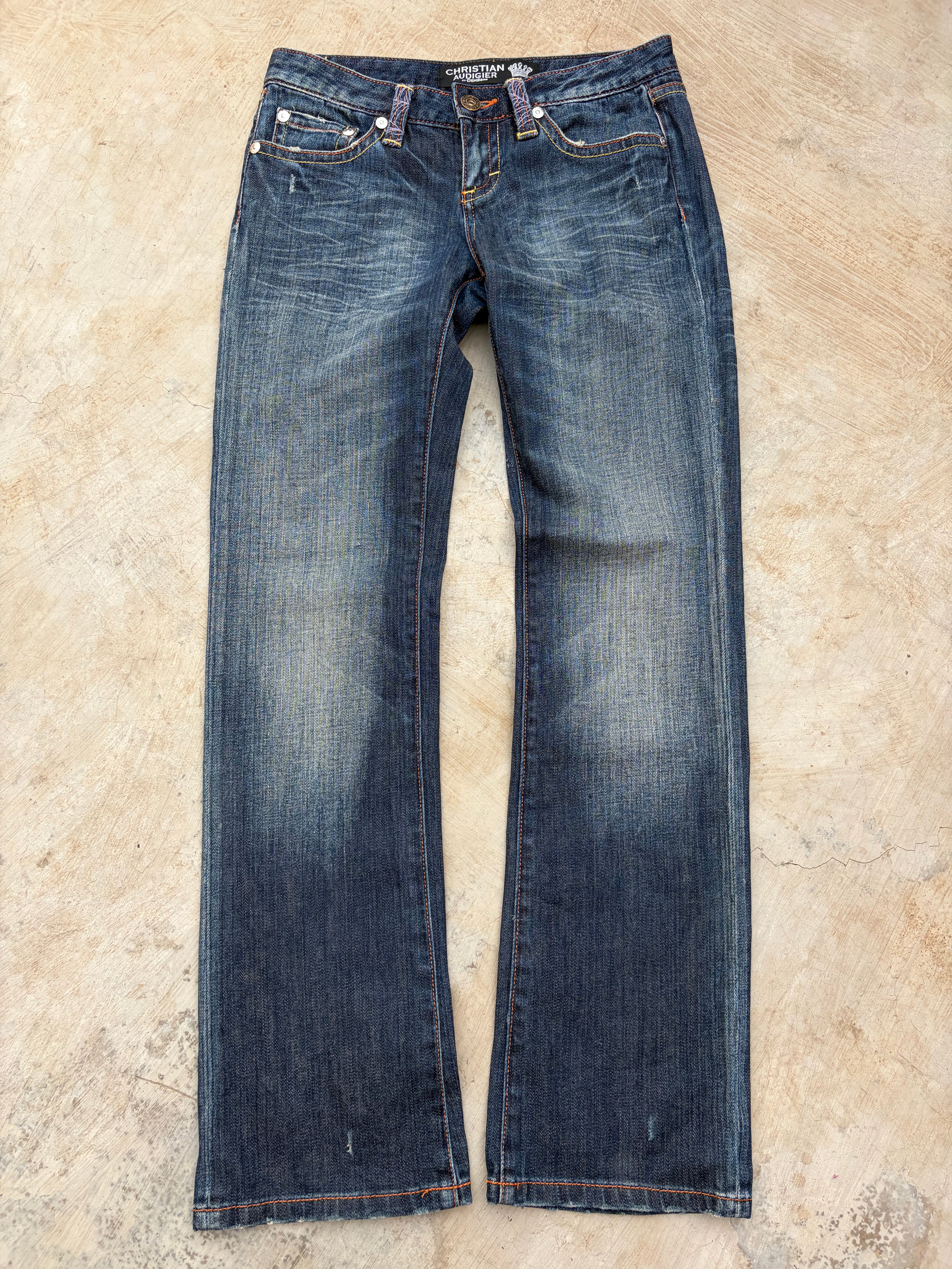 Vintage 00s Christian Audigier Death Jeans Unisex 31
