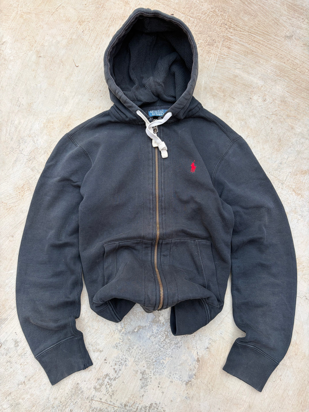 Vintage 90s Polo Ralph Lauren Zip Hoodie S