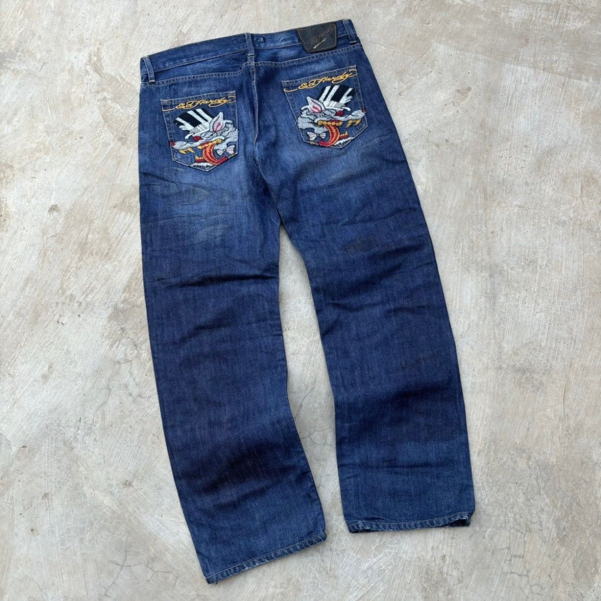 Vintage 00s Edhardy Jeans 36
