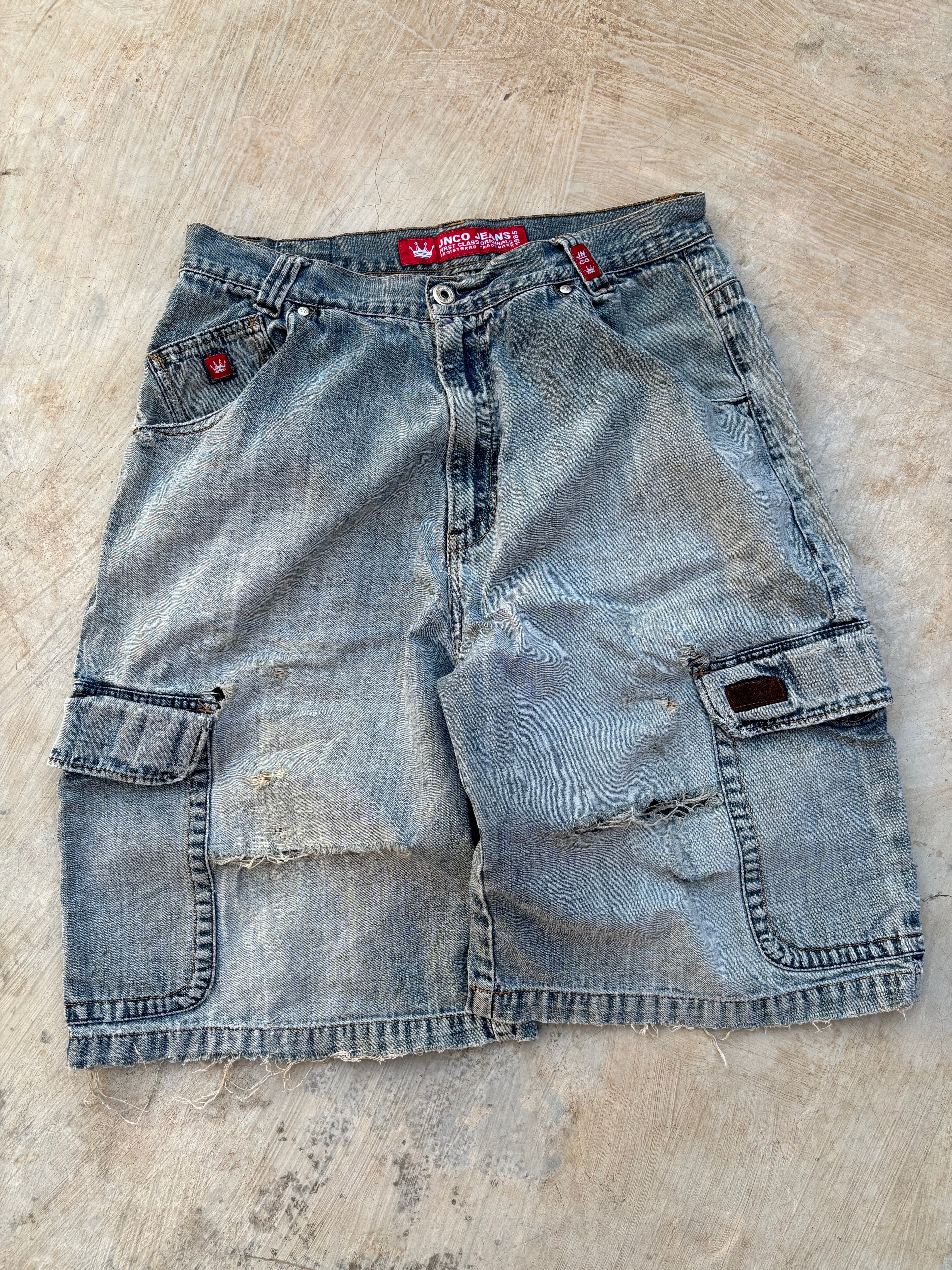 Vintage 90s Jnco Dragon Jorts 34