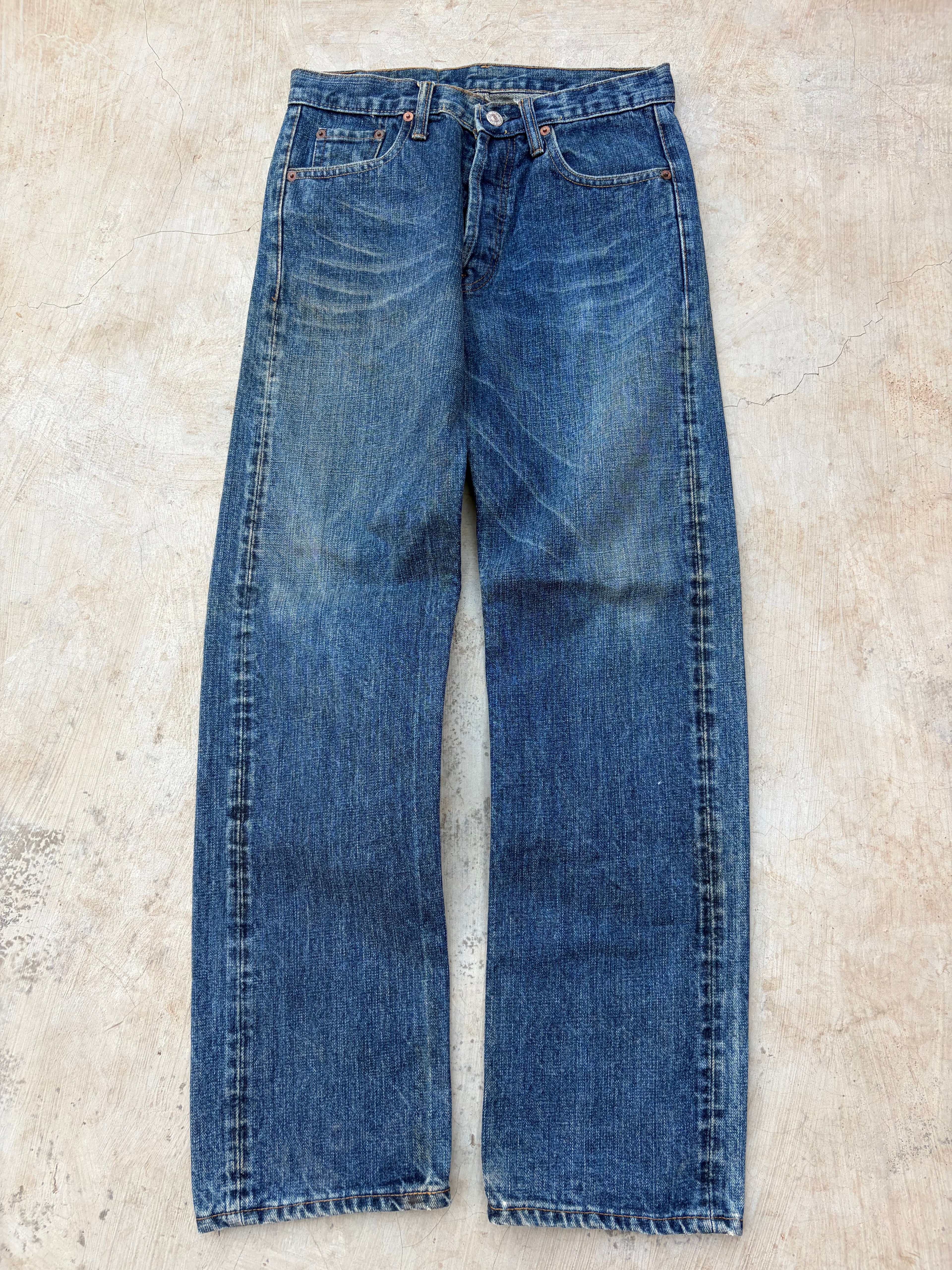 Vintage Levi’s 501XX Blue Denim Jeans Classic Straight Fit 30
