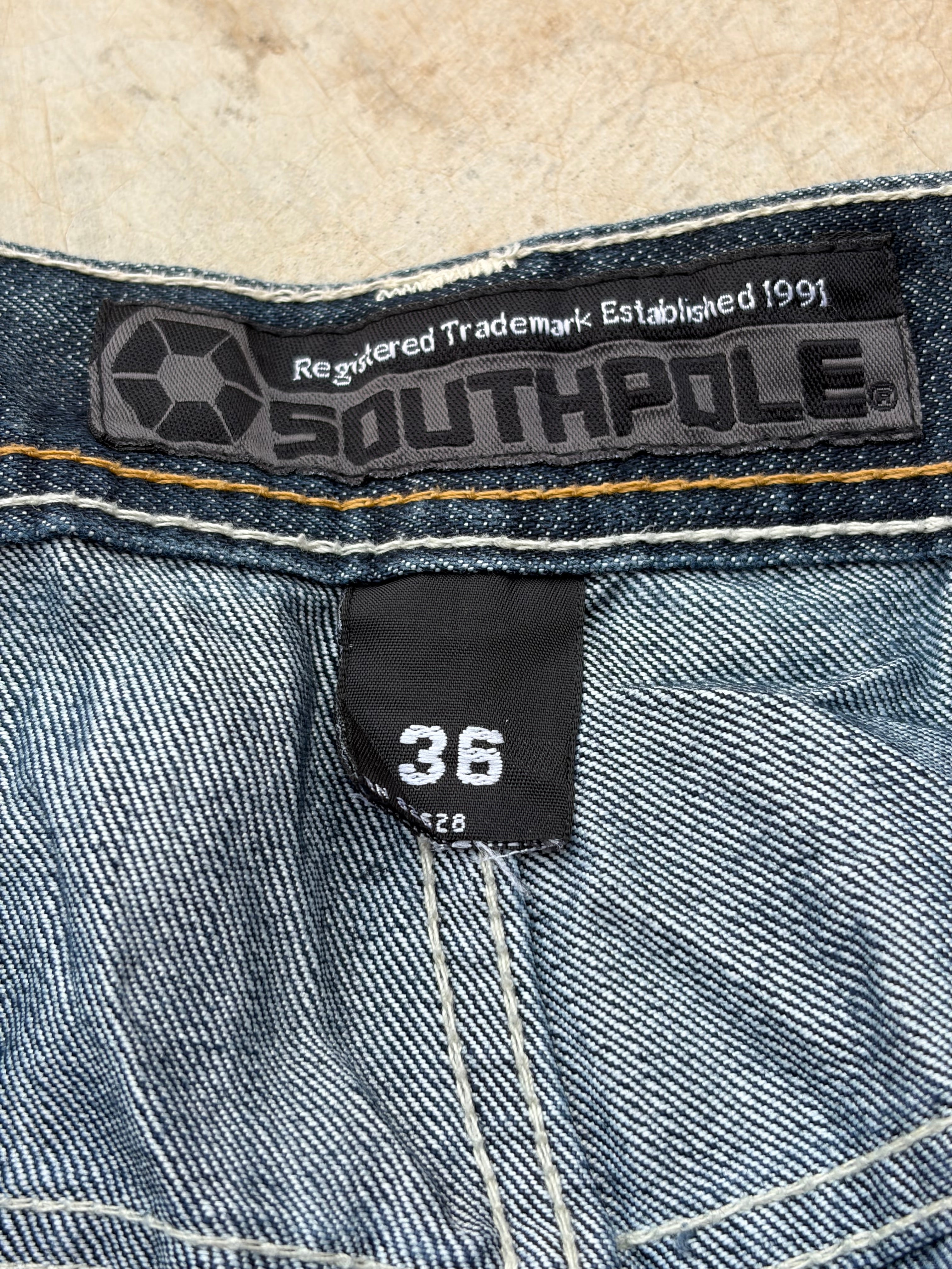 Vintage 90s SouthPole Jorts 36