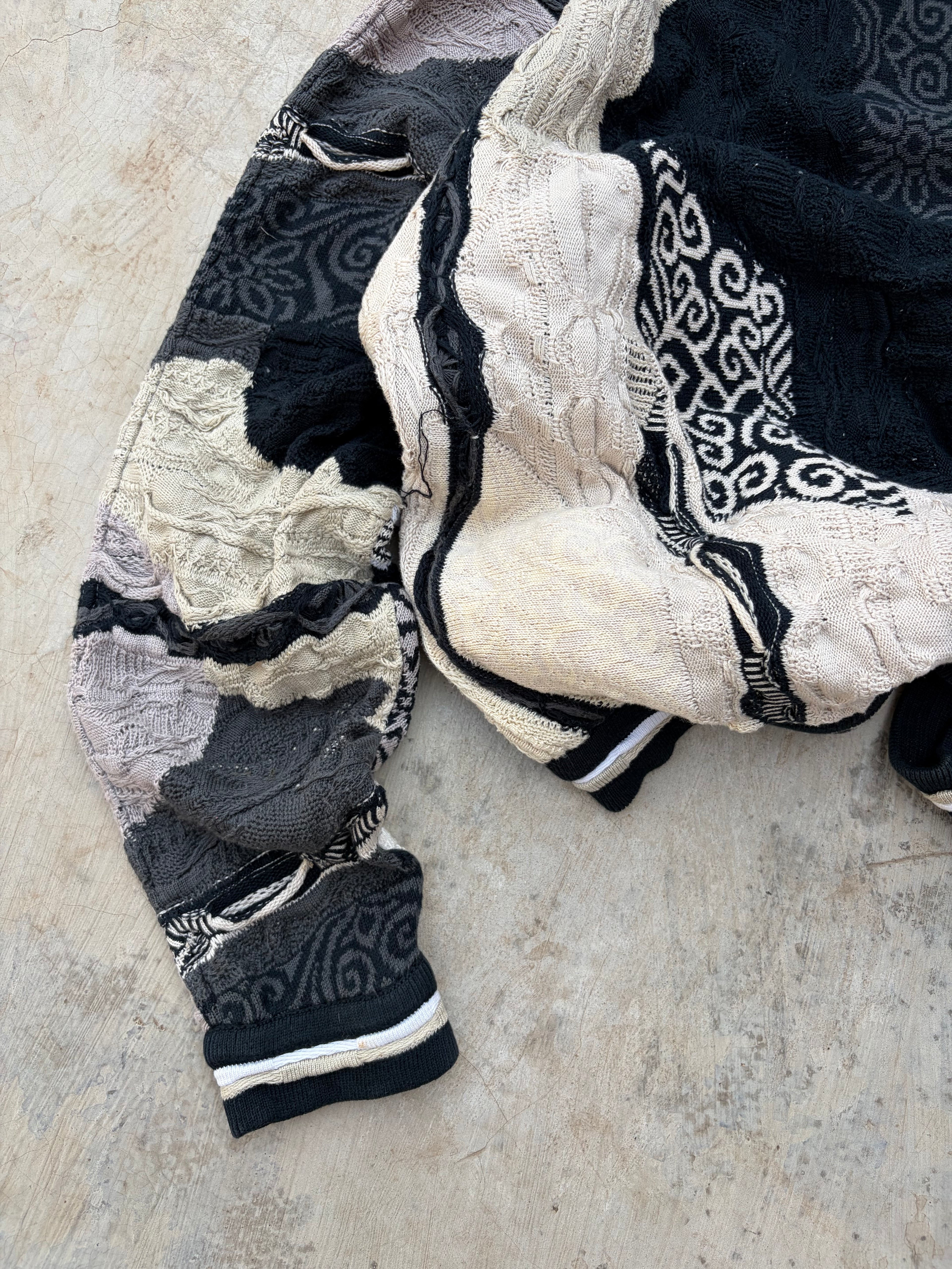 Vintage 90s Coogi 3D Knit Sweater XL