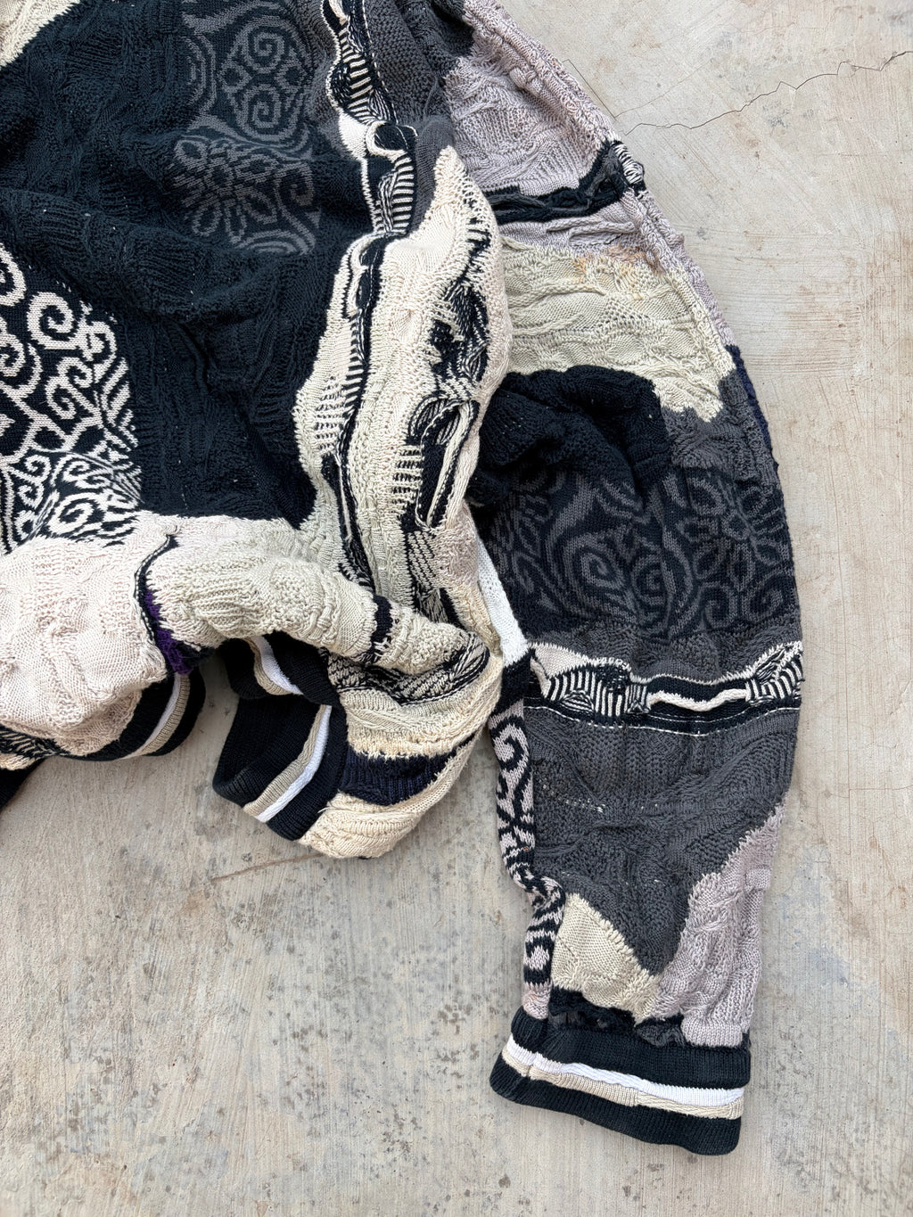 Vintage 90s Coogi 3D Knit Sweater XL