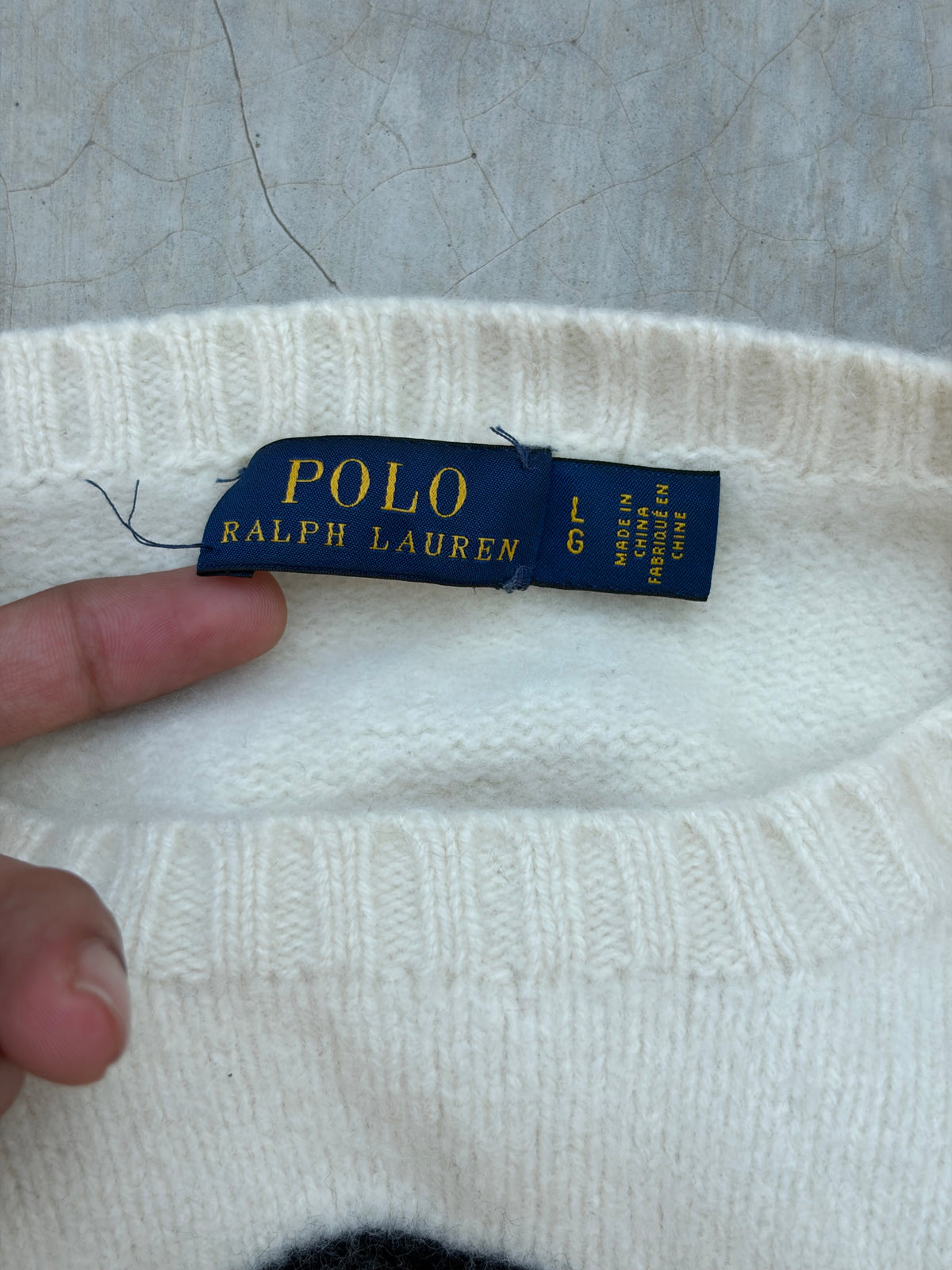 Vintage Polo Ralph Lauren Polo Bear Sweater XS/S