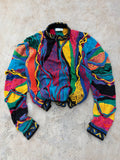 Vintage 90s Coogi 3D Knit Quarter Zip Sweater M/L