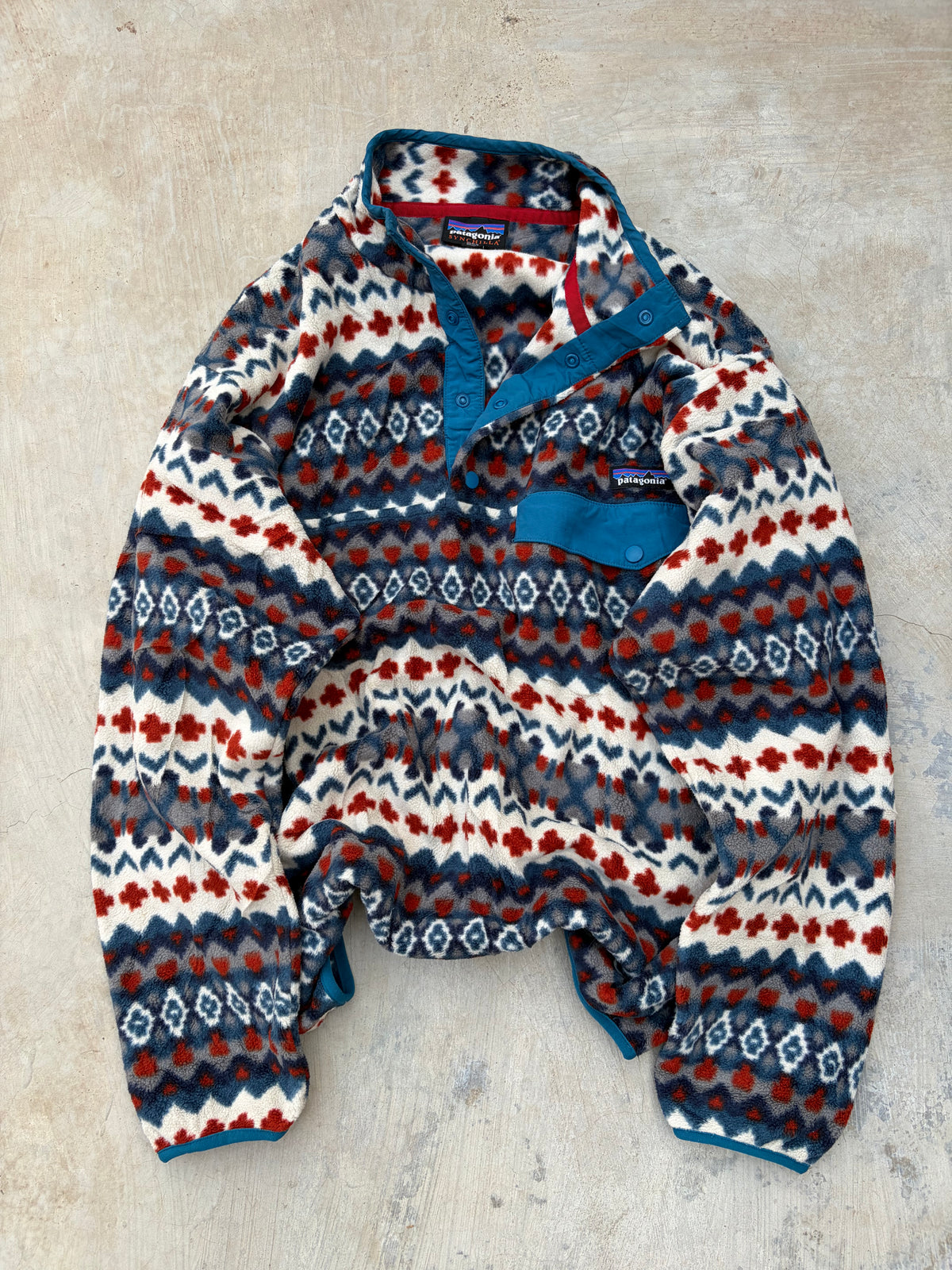 Vintage Patagonia Synchilla Aztec Fleece Pullover M/L