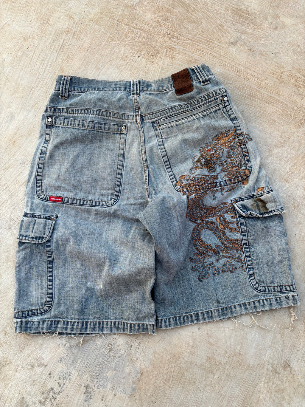 Vintage 90s Jnco Dragon Jorts 34