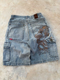 Vintage 90s Jnco Dragon Jorts 34
