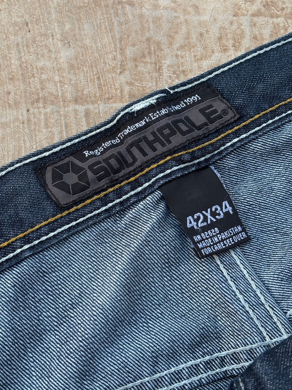 Vintage 90s South Pole Y2K Brown Tabs 42