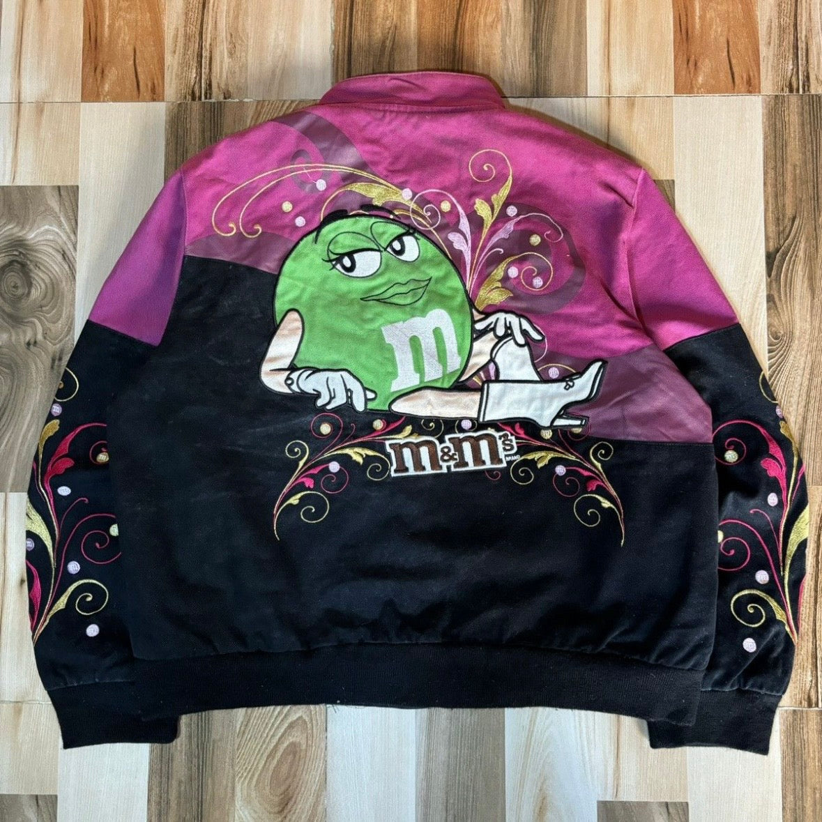 Vintage 00s M&M Nascar Jh Jacket L