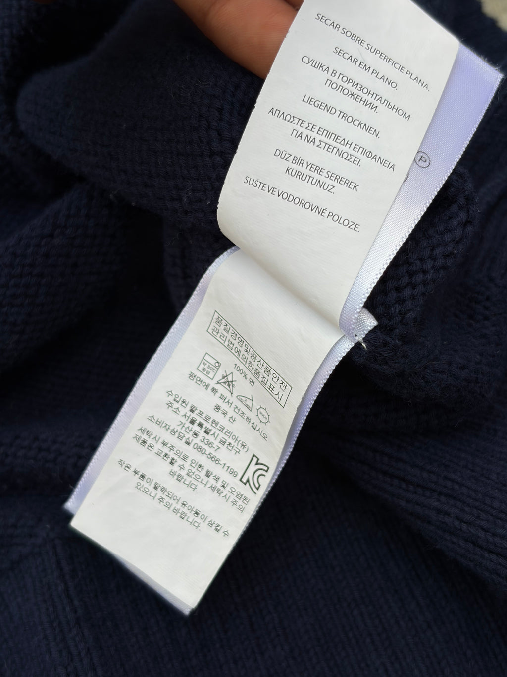 Vintage 00s Polo Ralph Lauren Nautical rolled neck knit sweater M