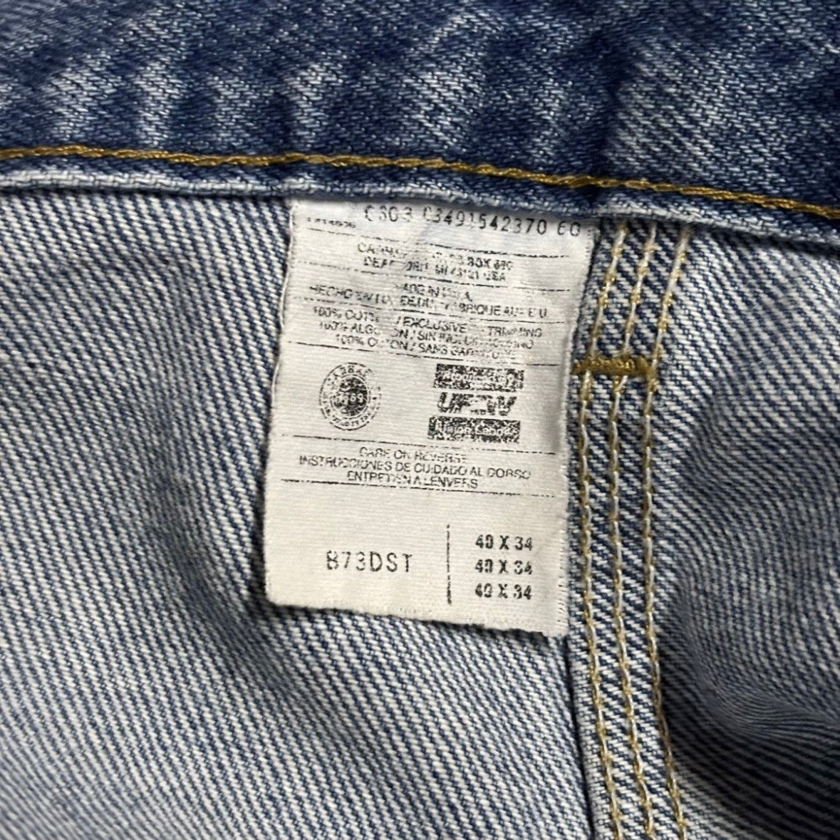 Vintage 00s Carhartt Double Knee B73 DST 40