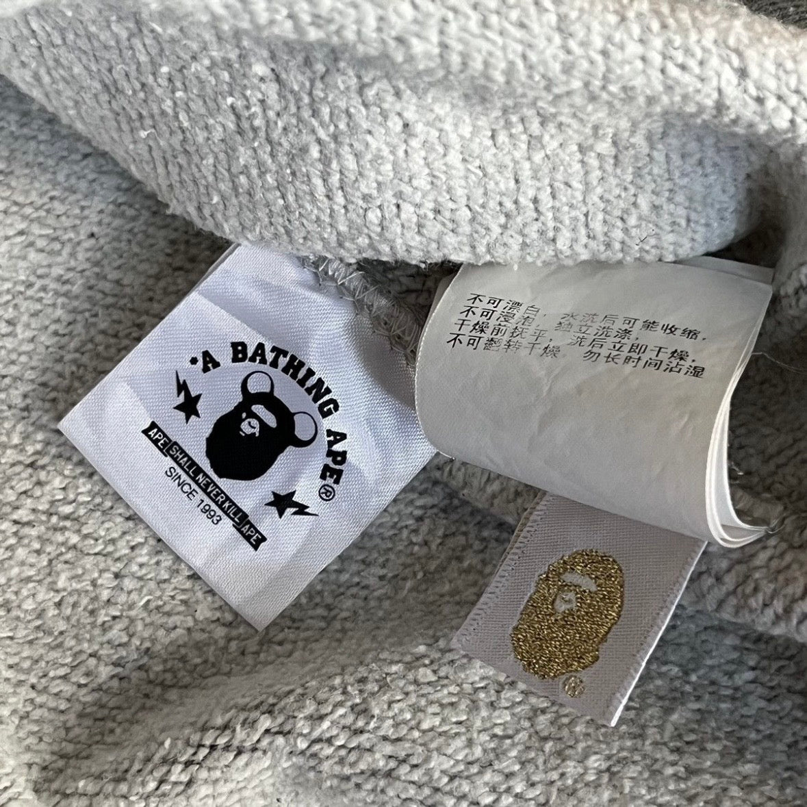 Bape x Medicom Big ape head Crewneck M