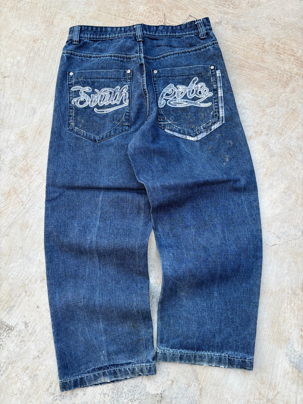 Vintage 90s SouthPole SpellOut Jeans 34