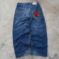 Vintage 90s Jnco Fireskull Jeans 33