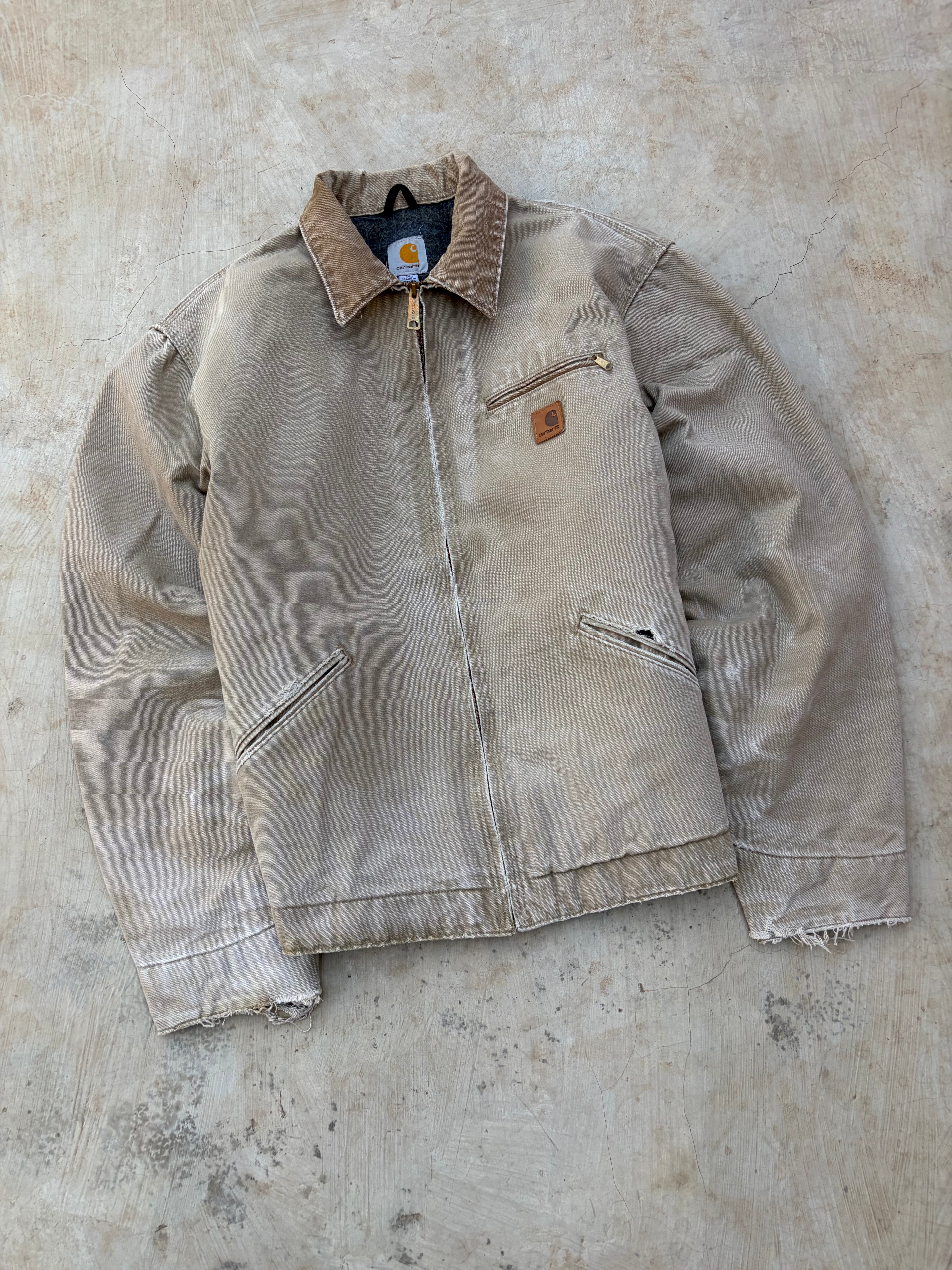 Vintage 00s Sunfaded Carhartt Detroit Jacket J97 266 XL