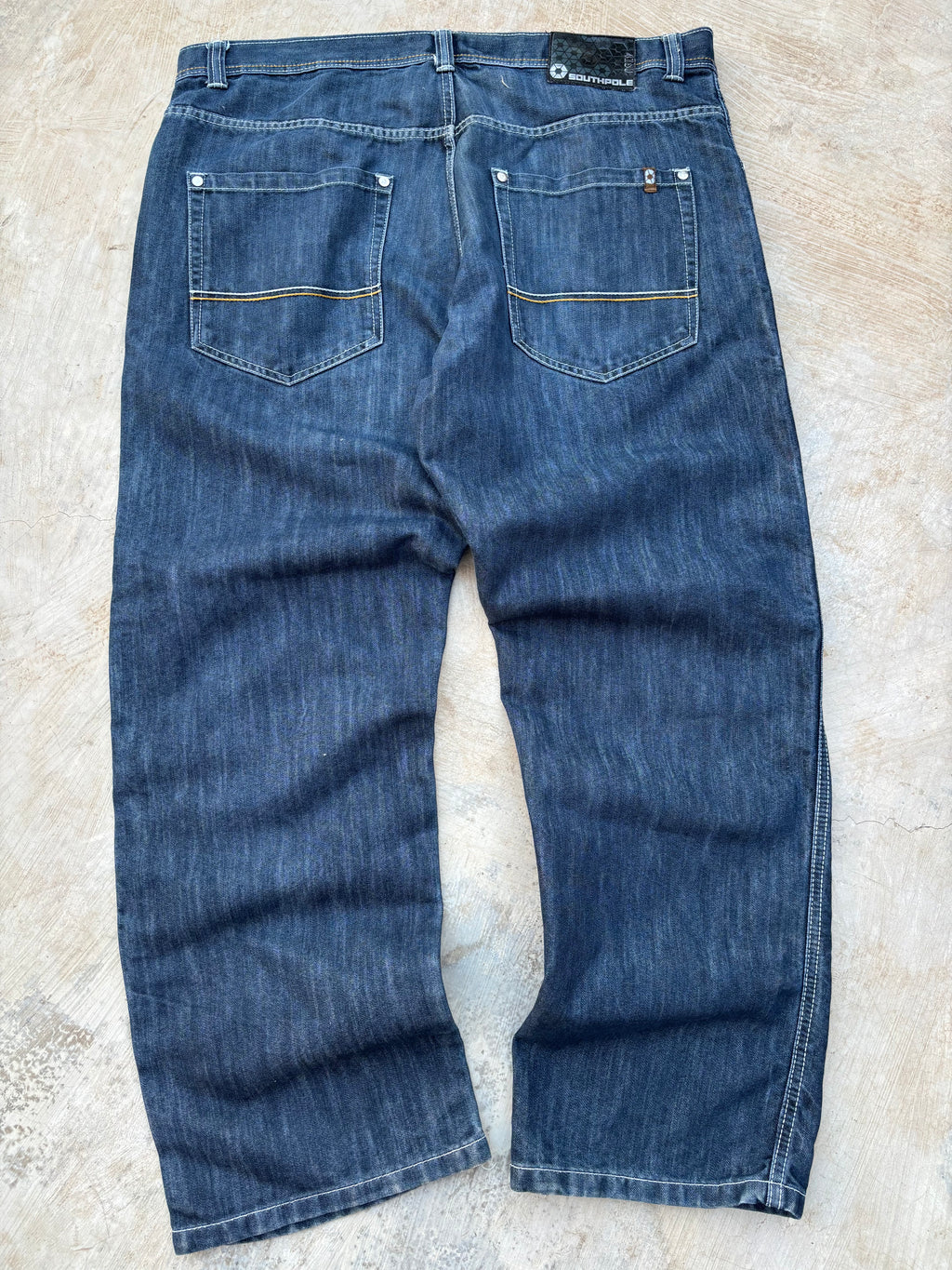 Vintage 90s South Pole Y2K Brown Tabs 42