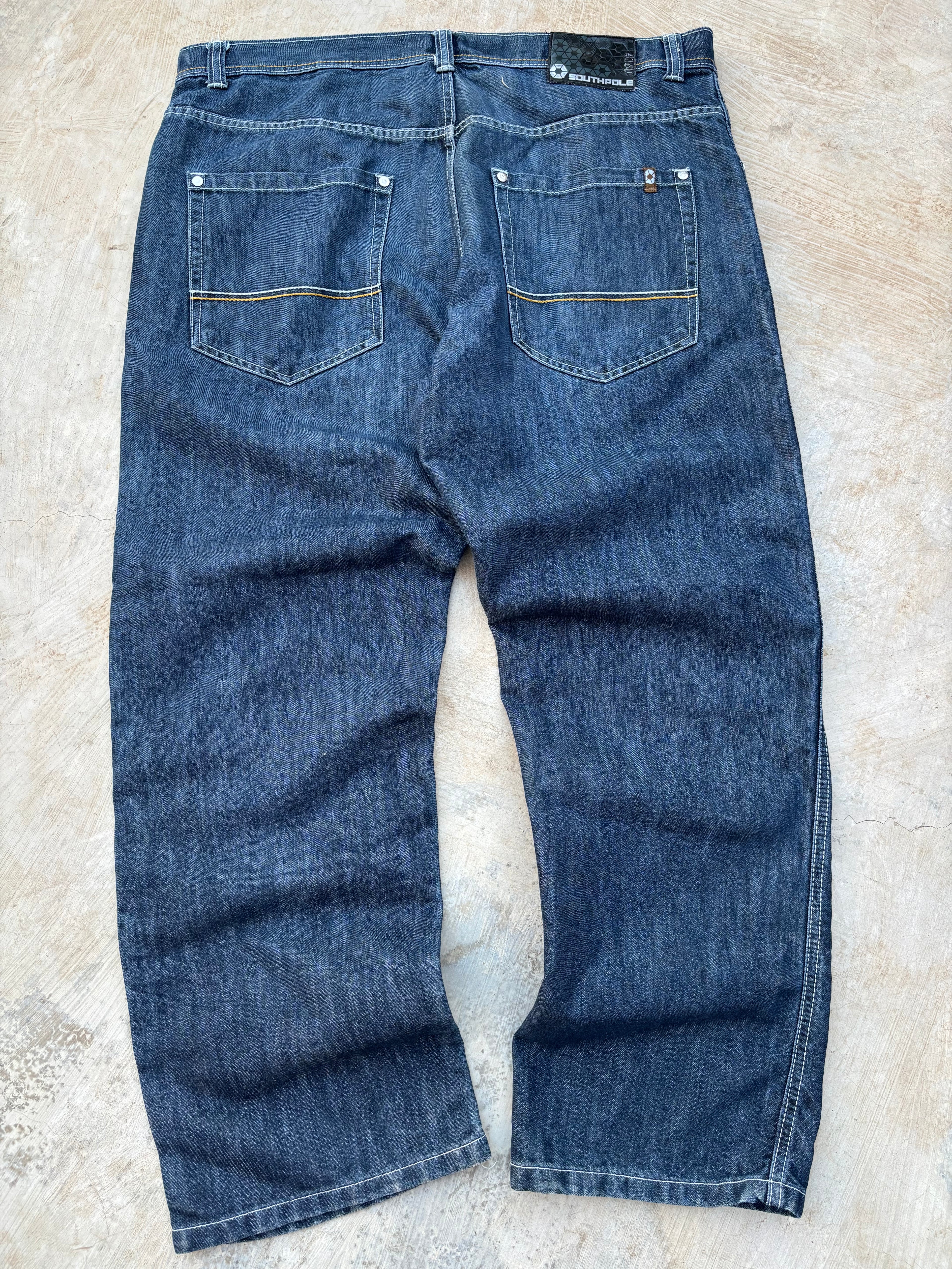 Vintage 90s South Pole Y2K Brown Tabs 42