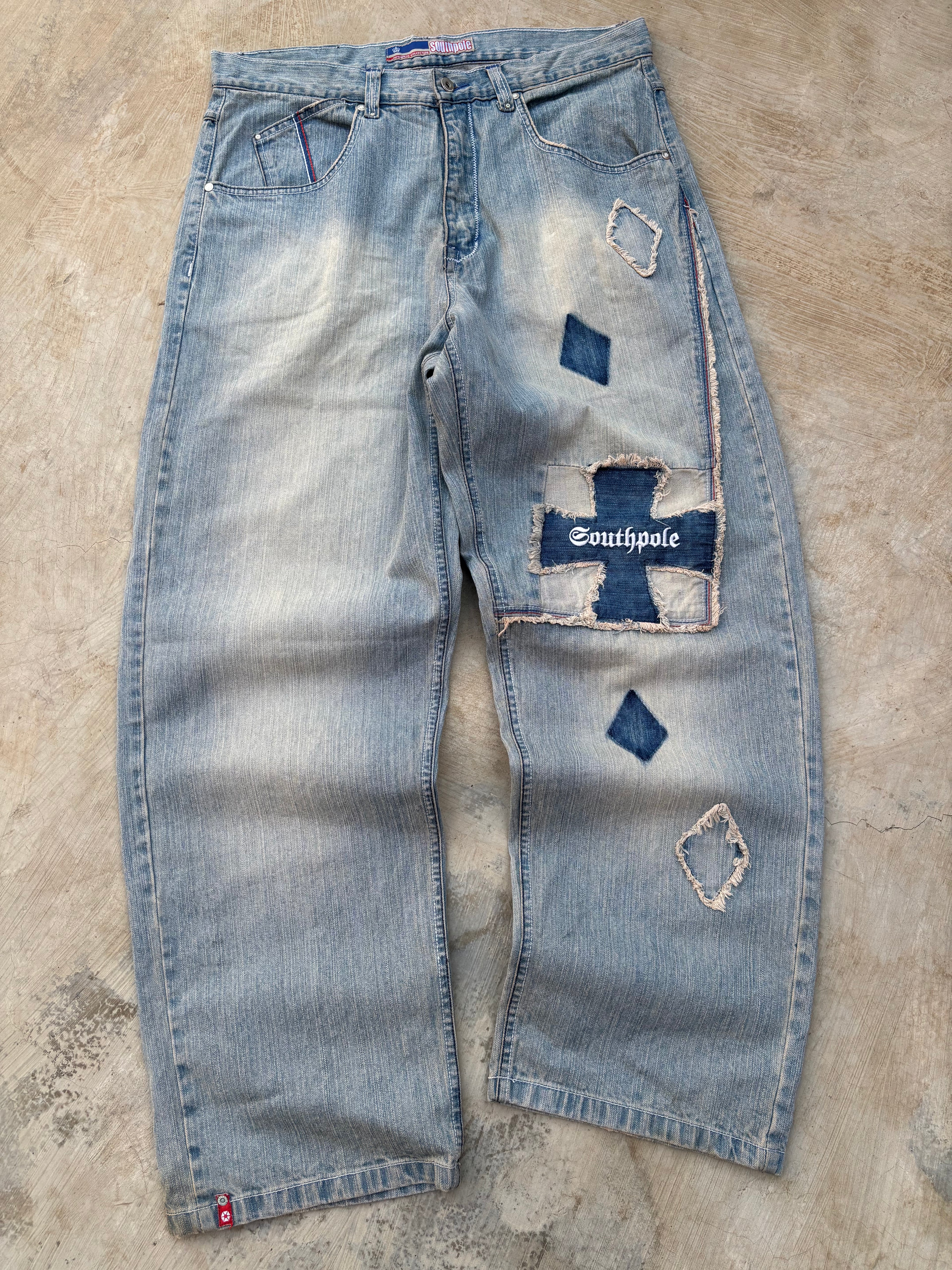 Vintage 90s SouthPole Red Tabs 38