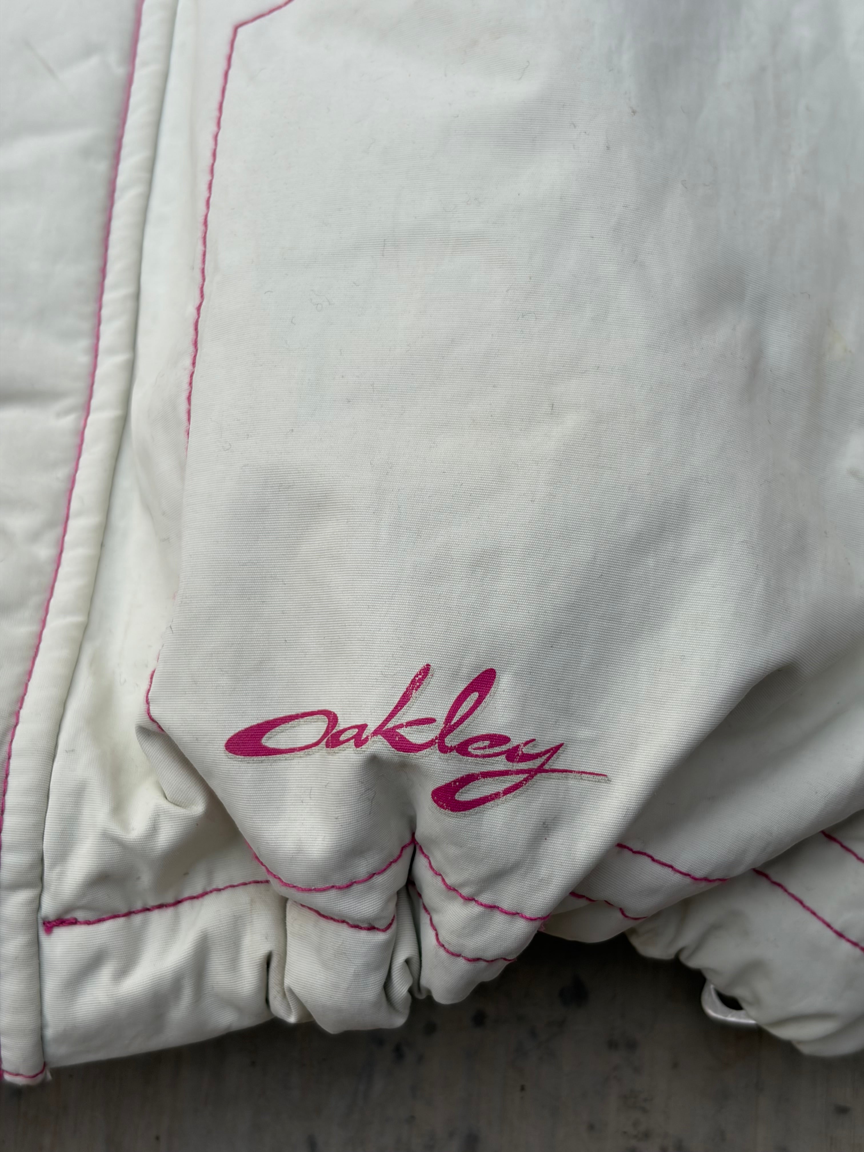 Vintage 00s Oakley Road Fuel Snow Insulated Jacket Polka Dot Panel M