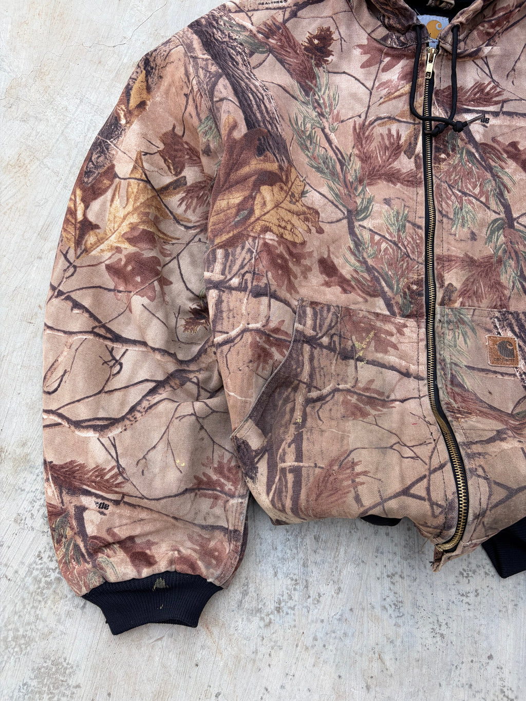 Vintage 00s Carhartt Realtree Camo Jacket XL